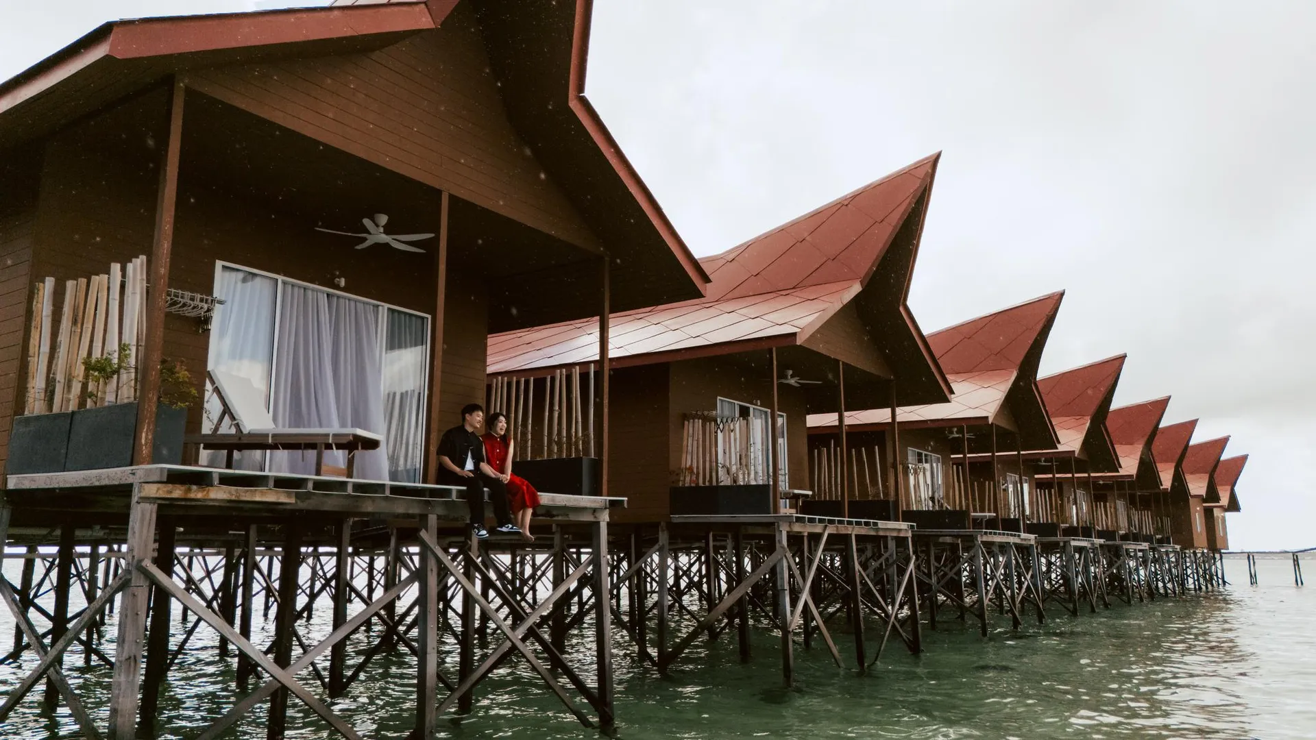 셈포르나 Sand Bay Resort Semporna 4성급 호텔 객실