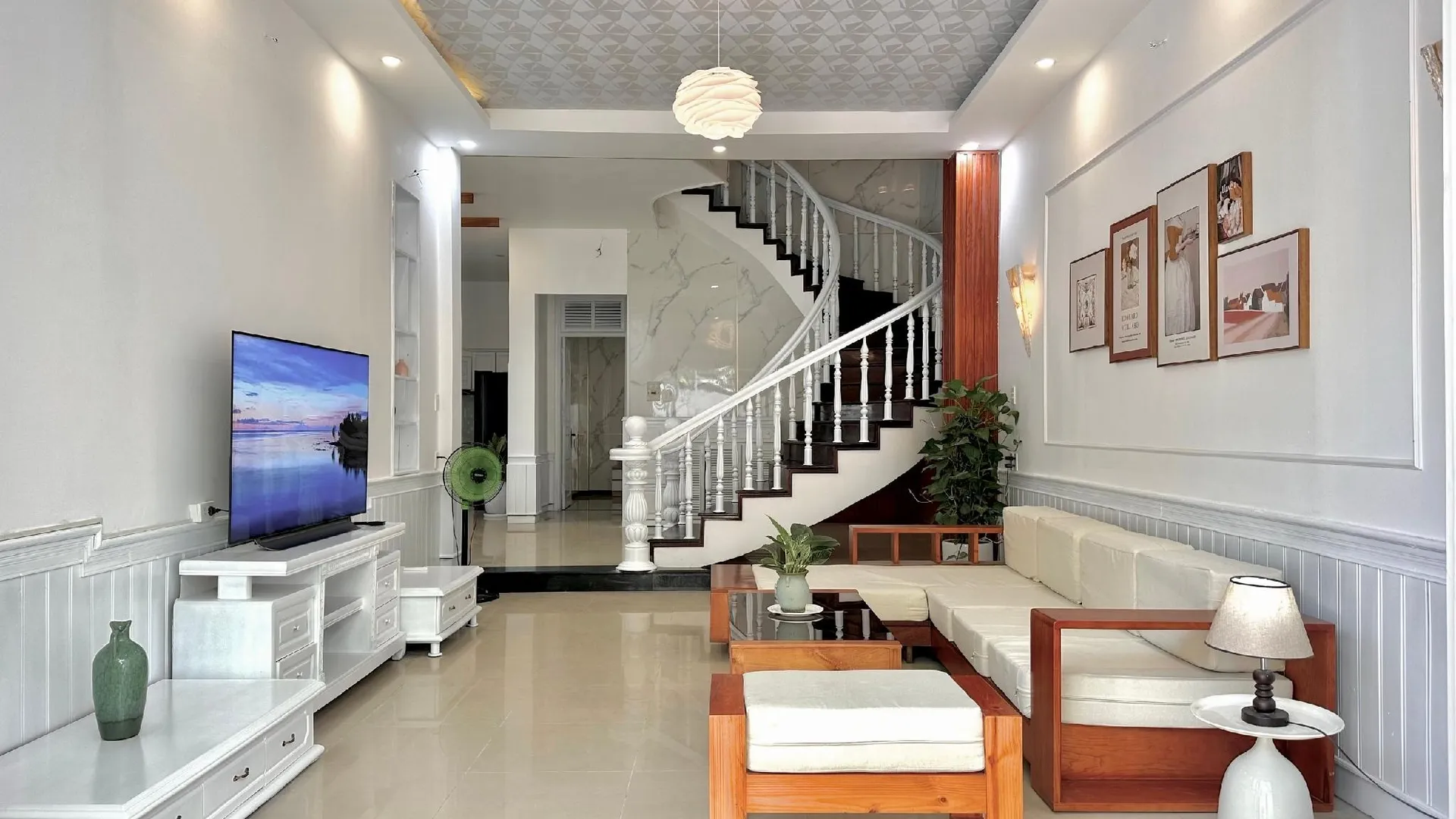 다낭 푸옥미의 빌라 (200m², 침실 5개, 프라이빗 욕실 5개) 3성급 싱글룸 외관