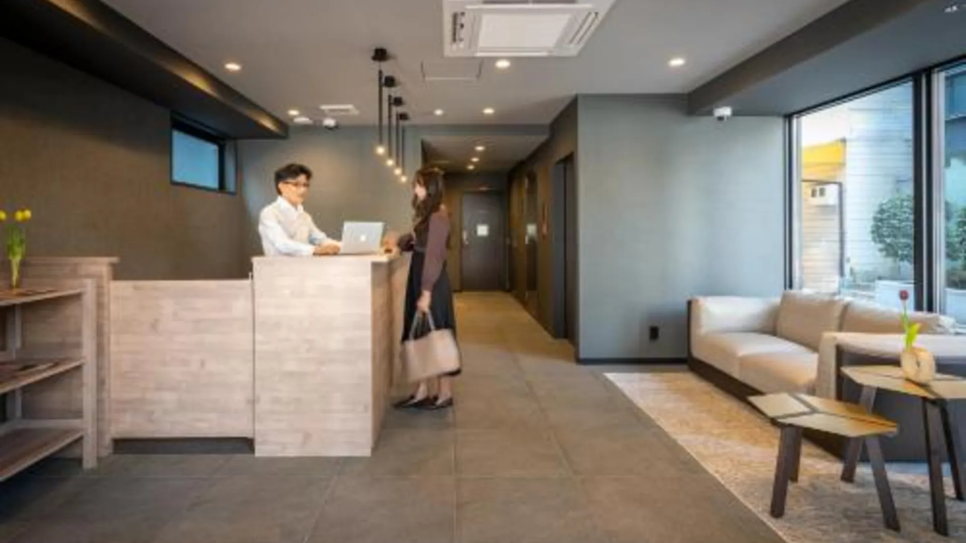 교토 본 교토 기요미즈 3성급 호텔 로비