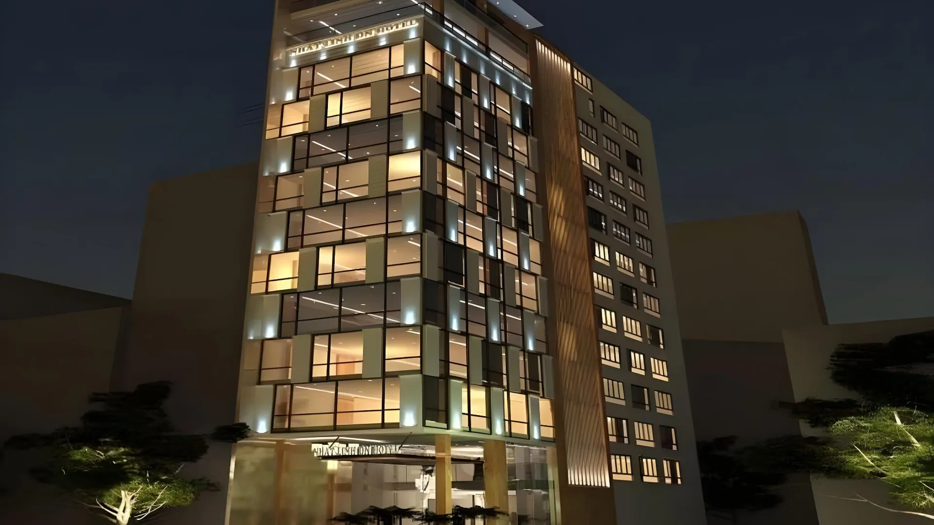 다낭 냣 린 호텔 앤 스위트 다낭 3성급 호텔 로비