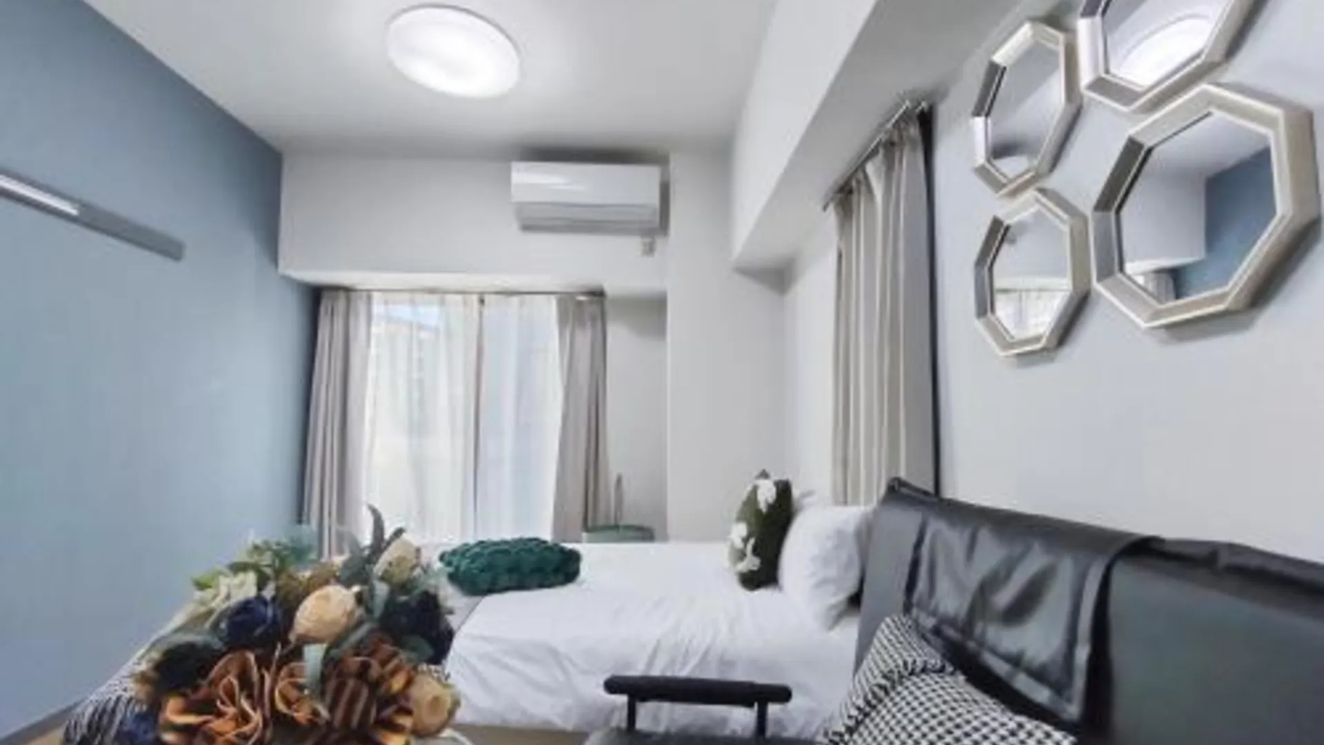 도쿄 / 동경 GM35新宿中心 超级商圈 交通枢纽 车站8分钟 最大3人 Shinjuku center 8 mins to ST 3P Maxs 直达新宿 涉谷 表参道 品川 池袋 上野 代代木 银座 原宿 3성급 싱글룸 스위트룸