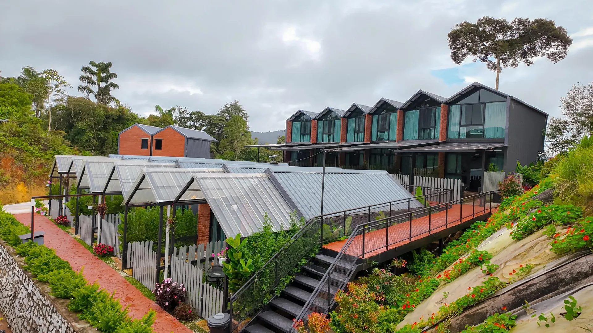 카메론 하일랜즈 캄포드 리조트 4성급 호텔 전망