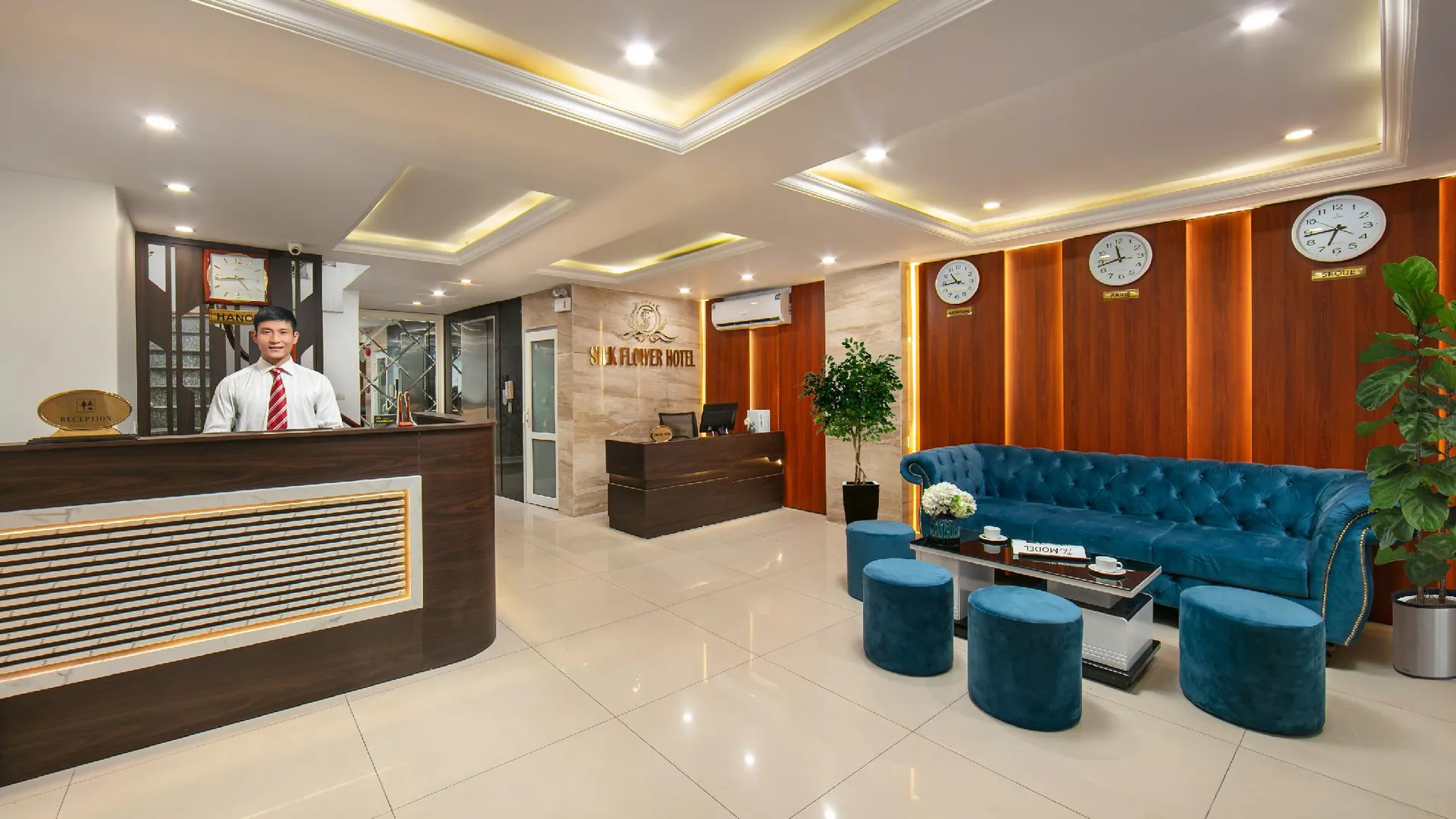 하노이 실크 플라워 호텔 3성급 호텔 스위트룸