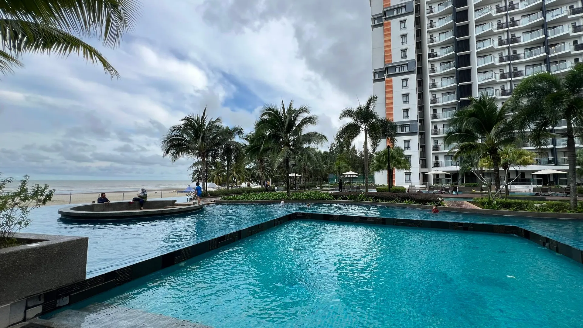 쿠안탄 VitaminSEA Seaview 6PAX Studio Netflix B-7-03 4성급 게스트하우스 객실