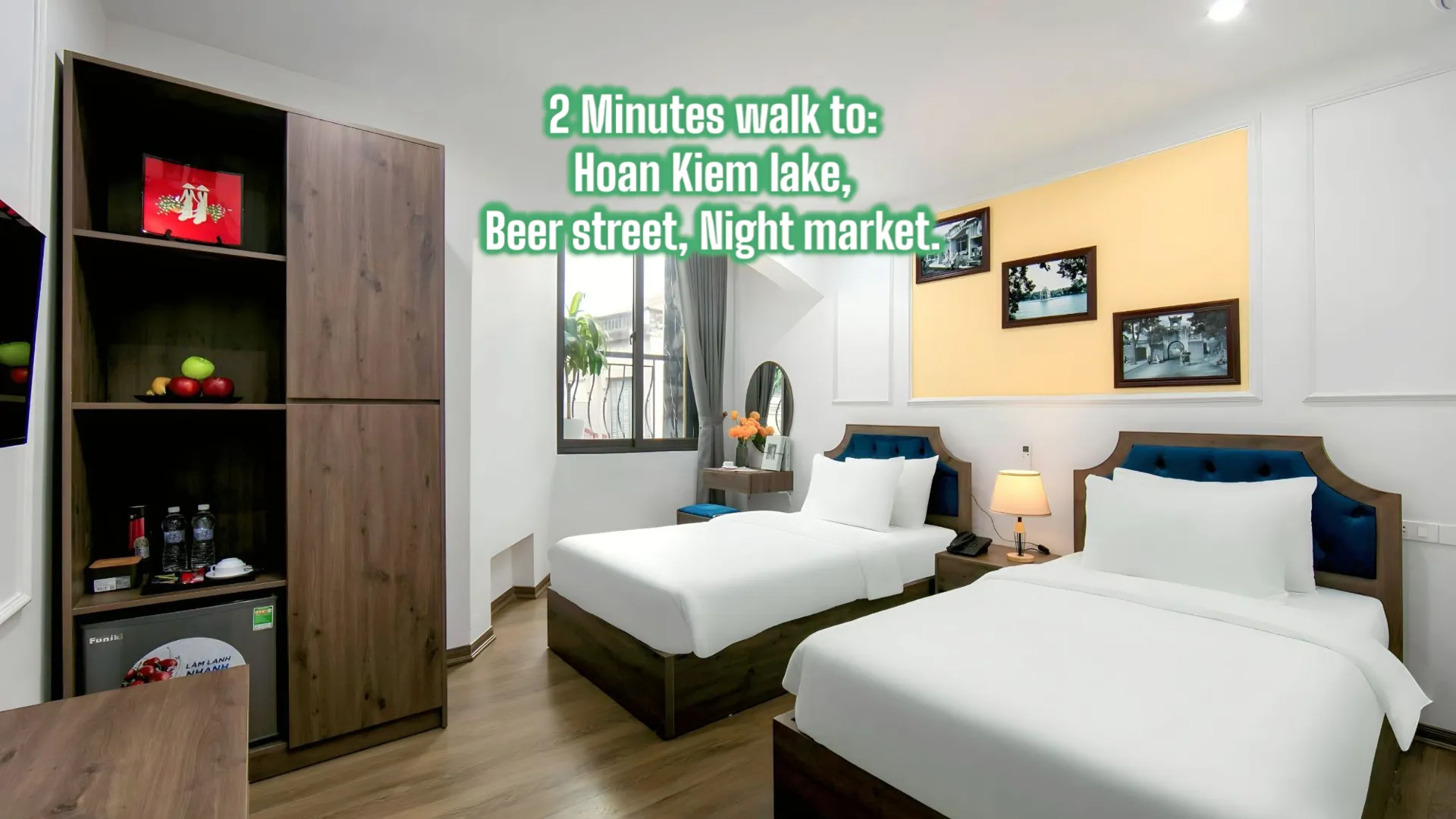 하노이 드림 부티크 호텔 앤 트래블 앤 스파 4성급 호텔 객실