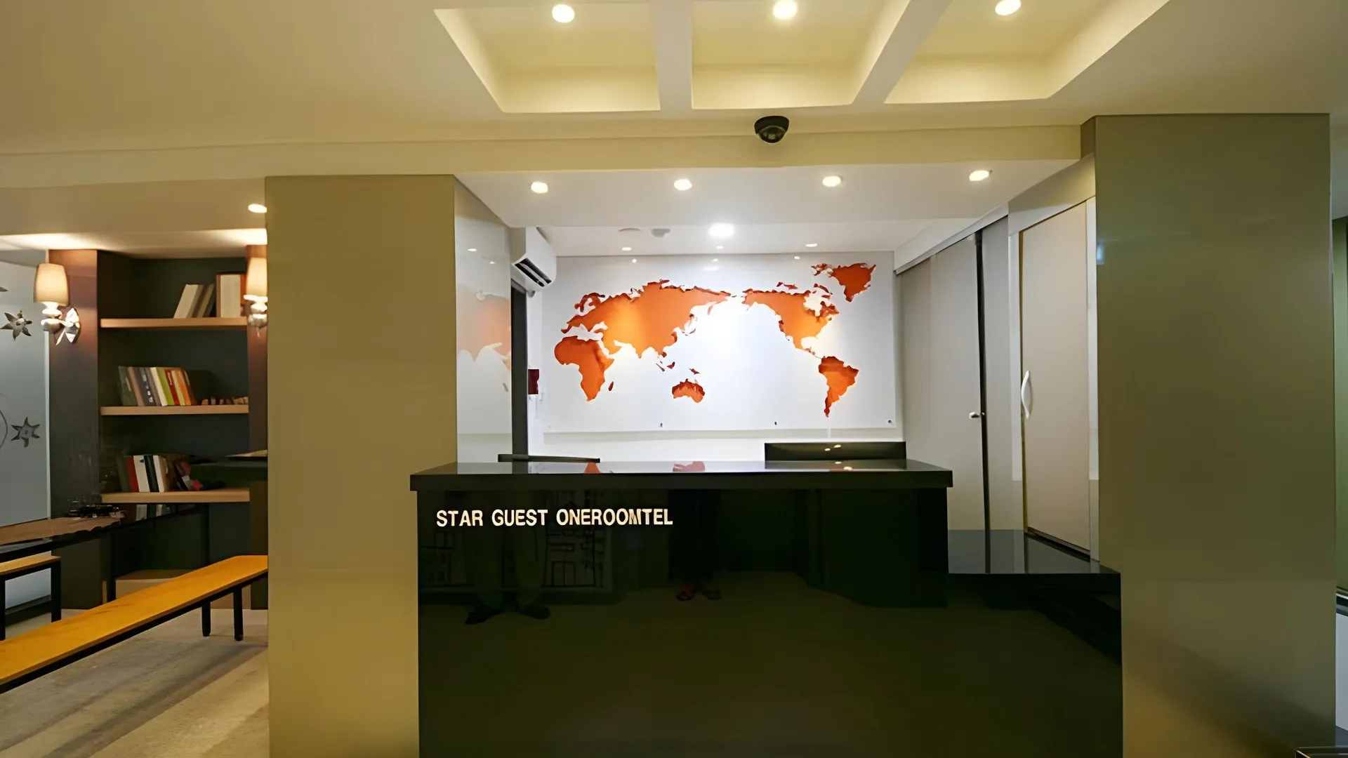 서울 스타 게스트하우스 1성급 호텔 레스토랑