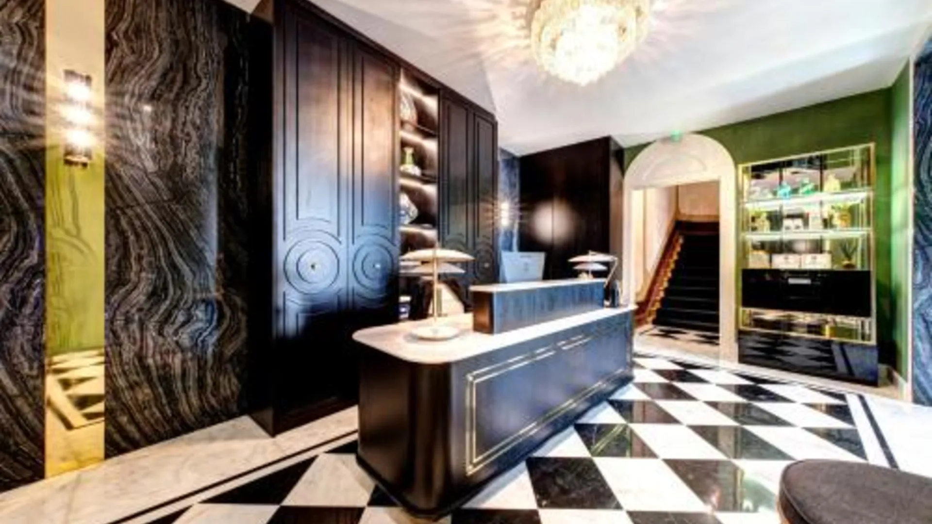 아베이루 1877 Estrela Palace 4성급 호텔 로비