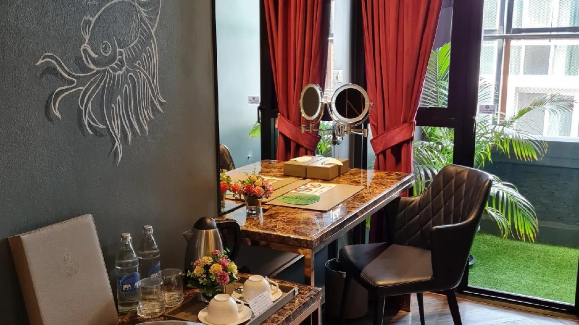 방콕 라차다 부티크 호텔 4성급 호텔 레스토랑