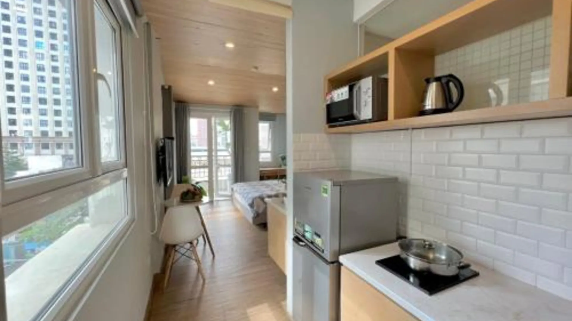 호치민 7 아파트먼트 5성급 호텔 로비