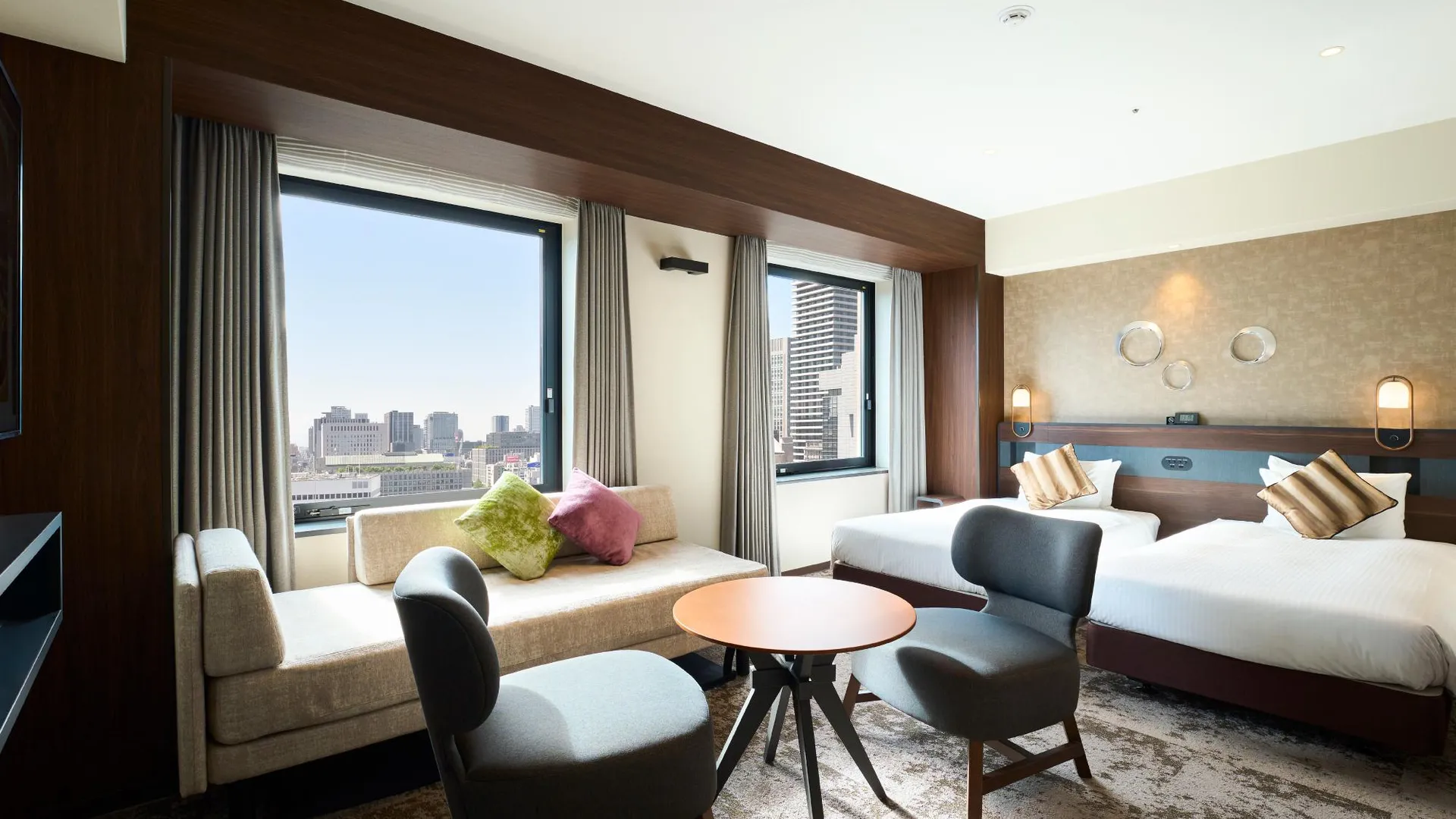 오사카 호텔 엘시엔트 오사카 우메다 4성급 호텔 스위트룸