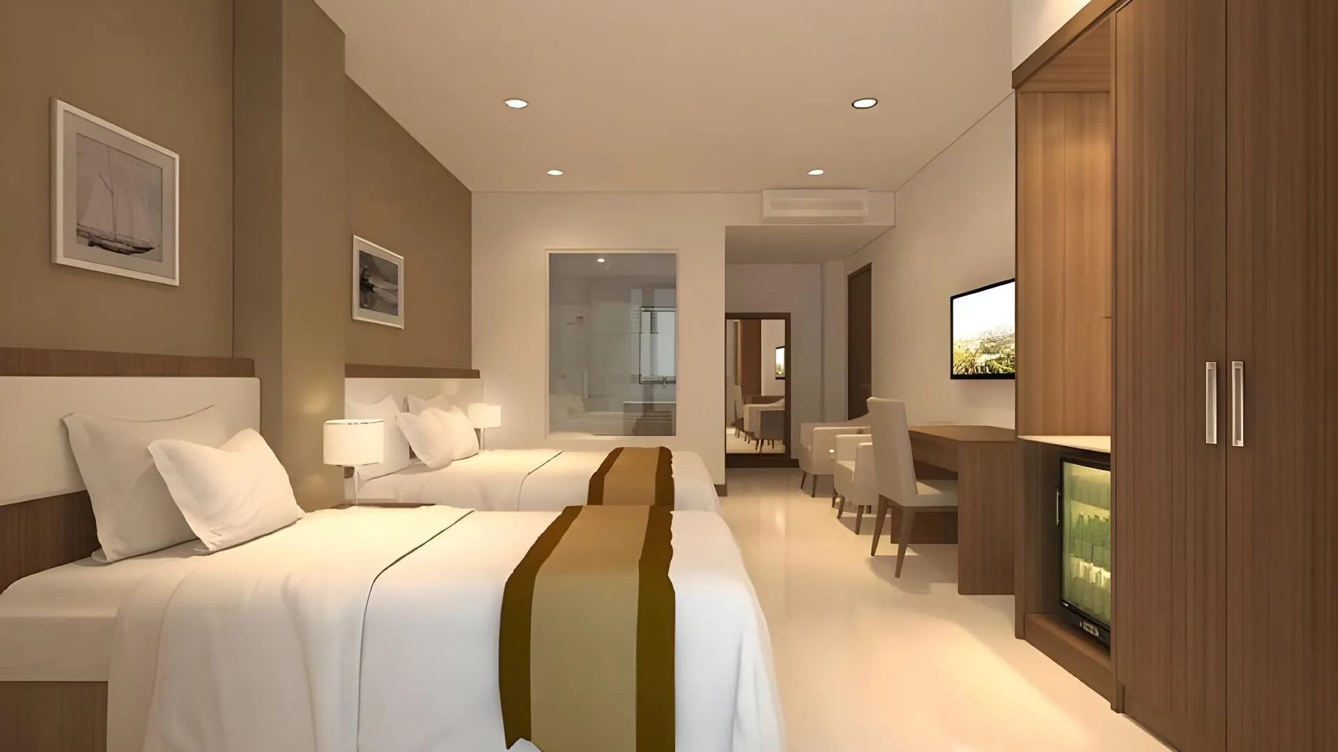 호치민 사이공 키코 호텔 3성급 호텔 전망