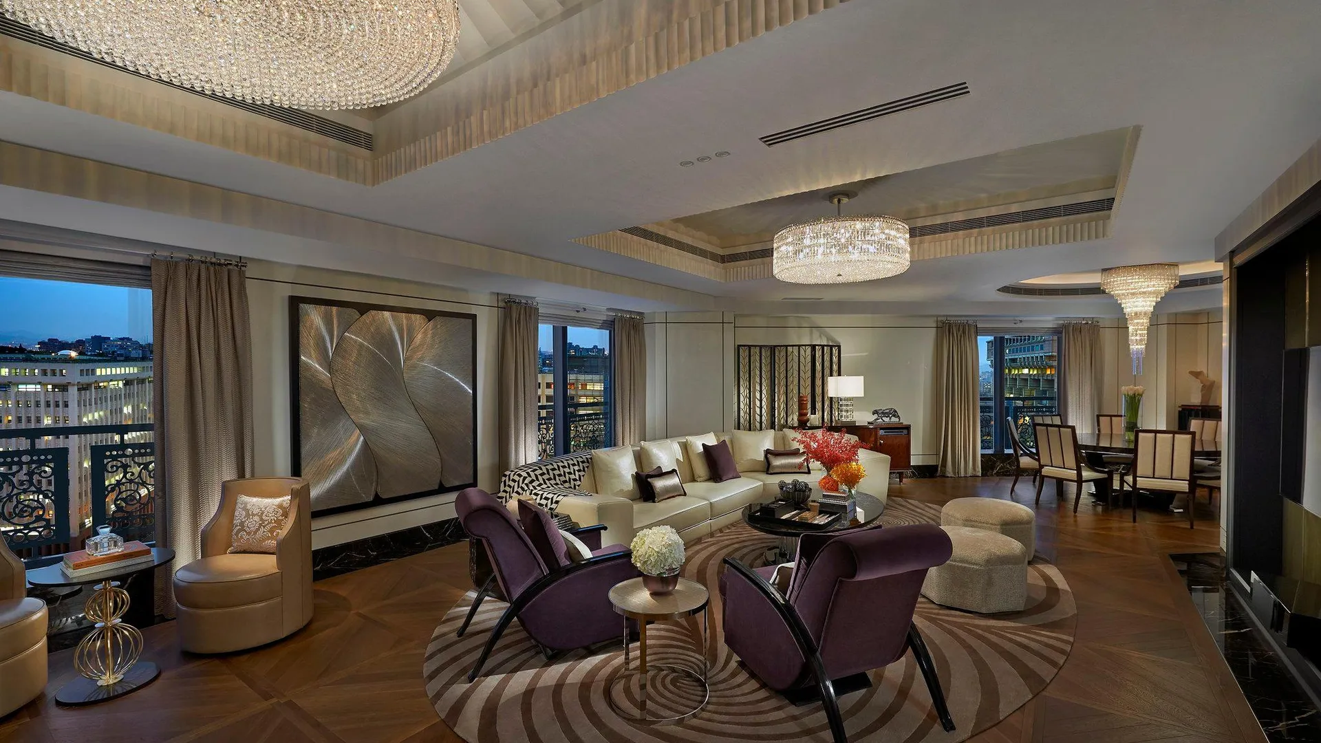 타이베이 만다린 오리엔탈 타이베이 5성급 호텔 외관