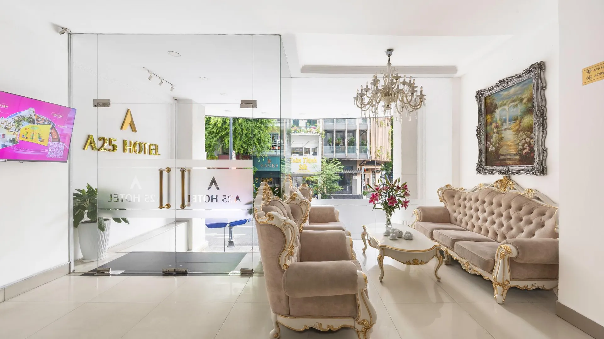 호치민 A25 호텔 - 255 레탄톤 3성급 호텔 외관