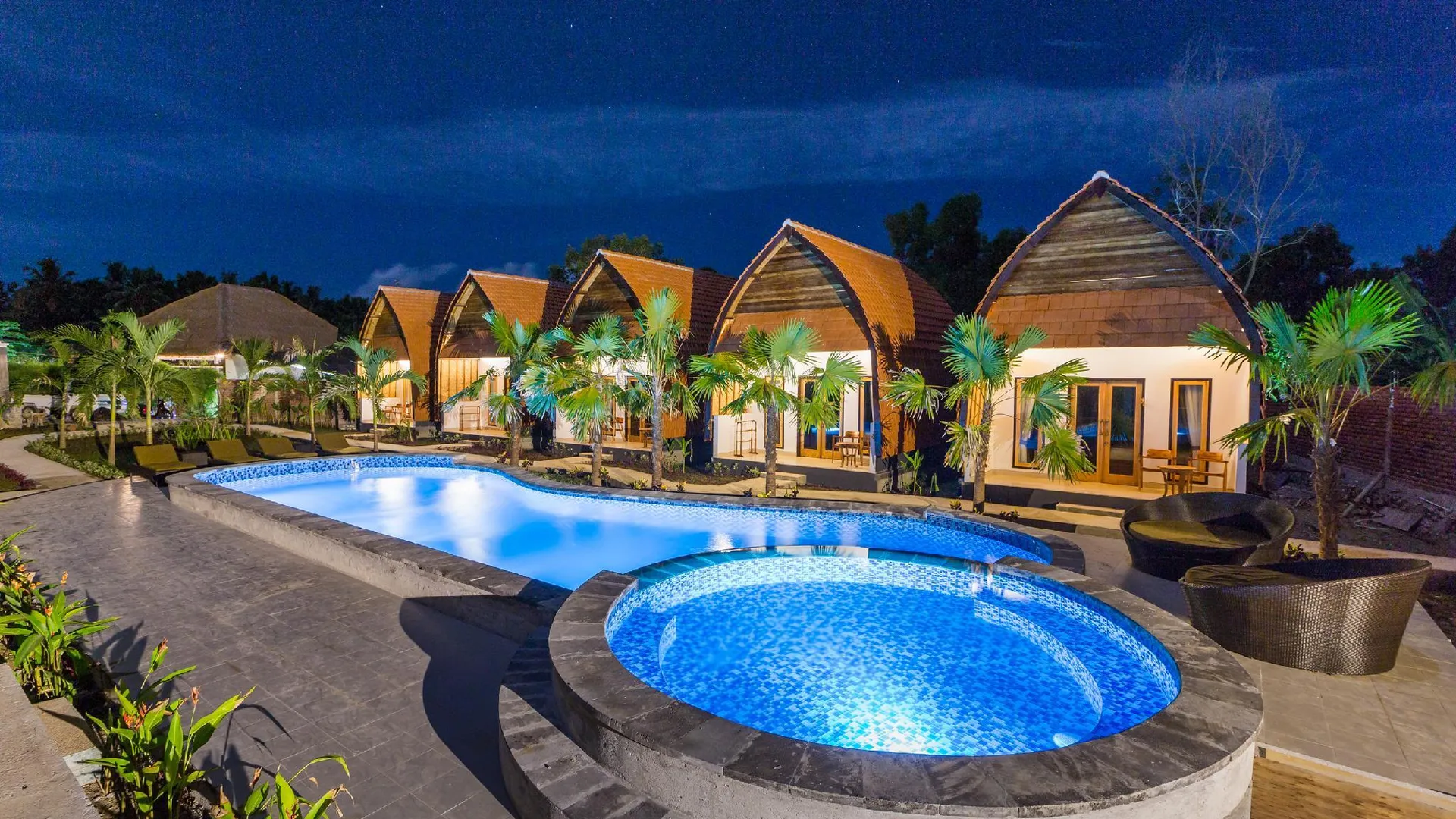 발리 빈탕 페니다 리조트 3성급 호텔 객실