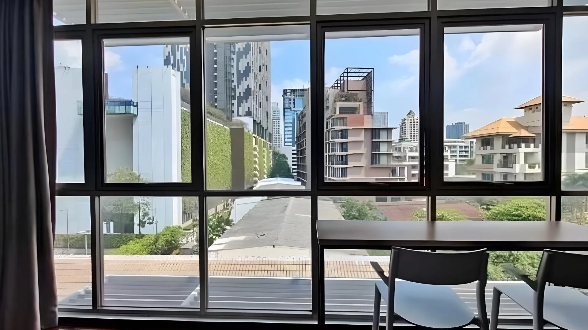 방콕 실롬의 스튜디오 아파트먼트 (28m², 프라이빗 욕실 1개) 2성급 싱글룸 로비