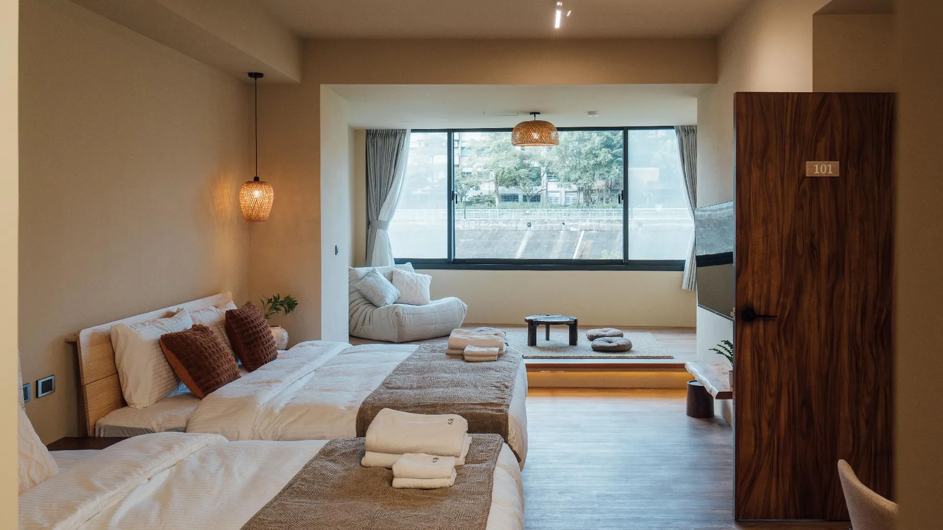 타이베이 스위트펀 4성급 게스트하우스 스위트룸