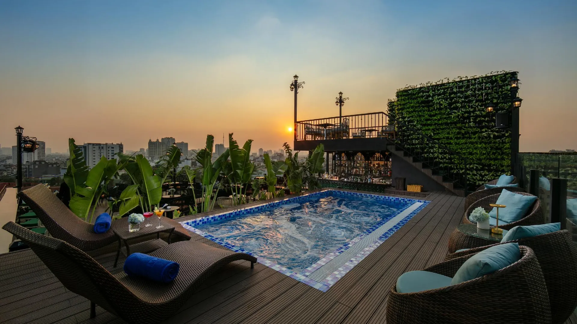 하노이 메이 드 빌 코너 호텔 5성급 호텔 객실