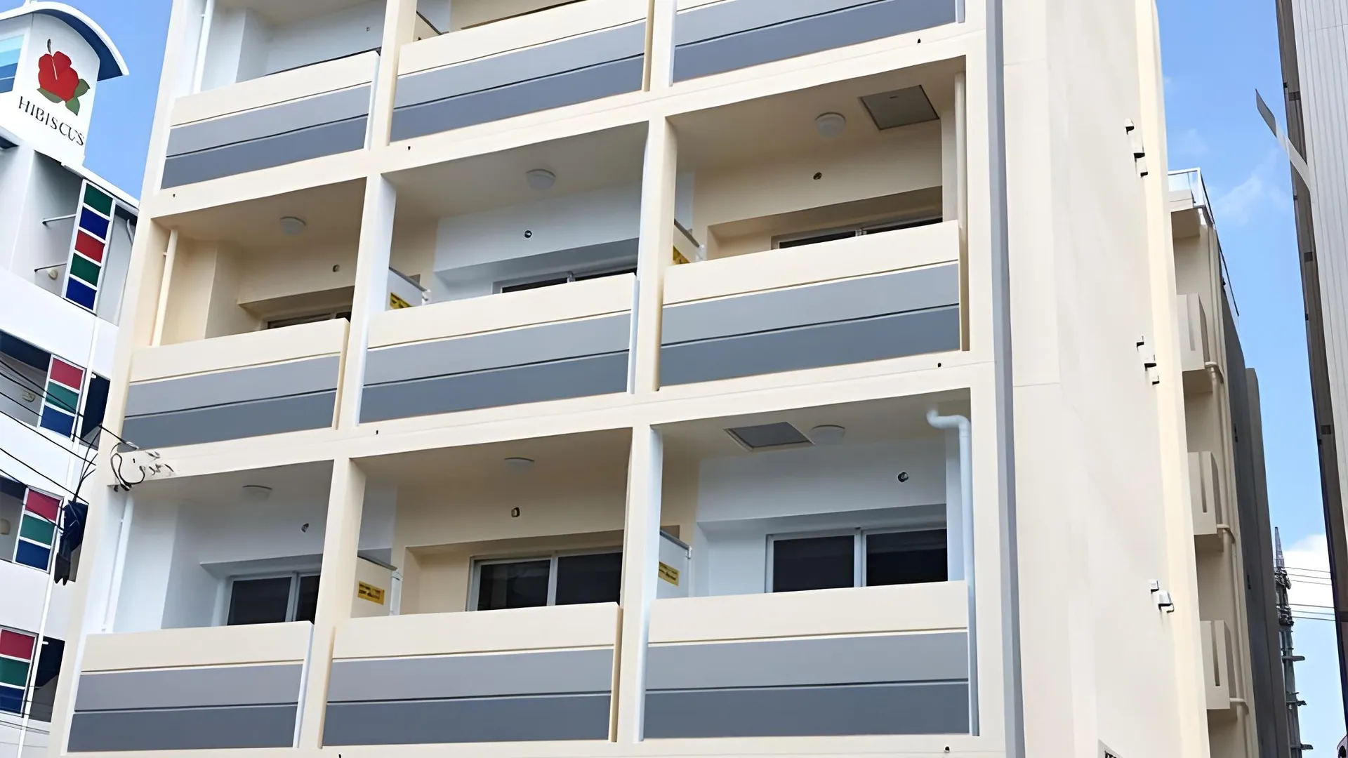 오키나와 본섬 미스터 긴조 인 알라하 스타일 1성급 호텔 전망