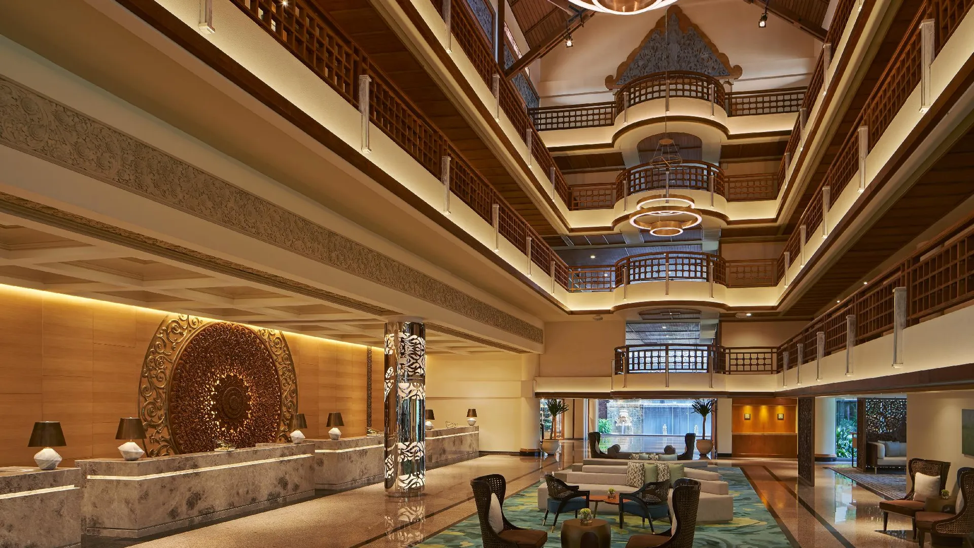 발리 더 웨스틴 리조트 누사 두아, 발리 5성급 호텔 로비