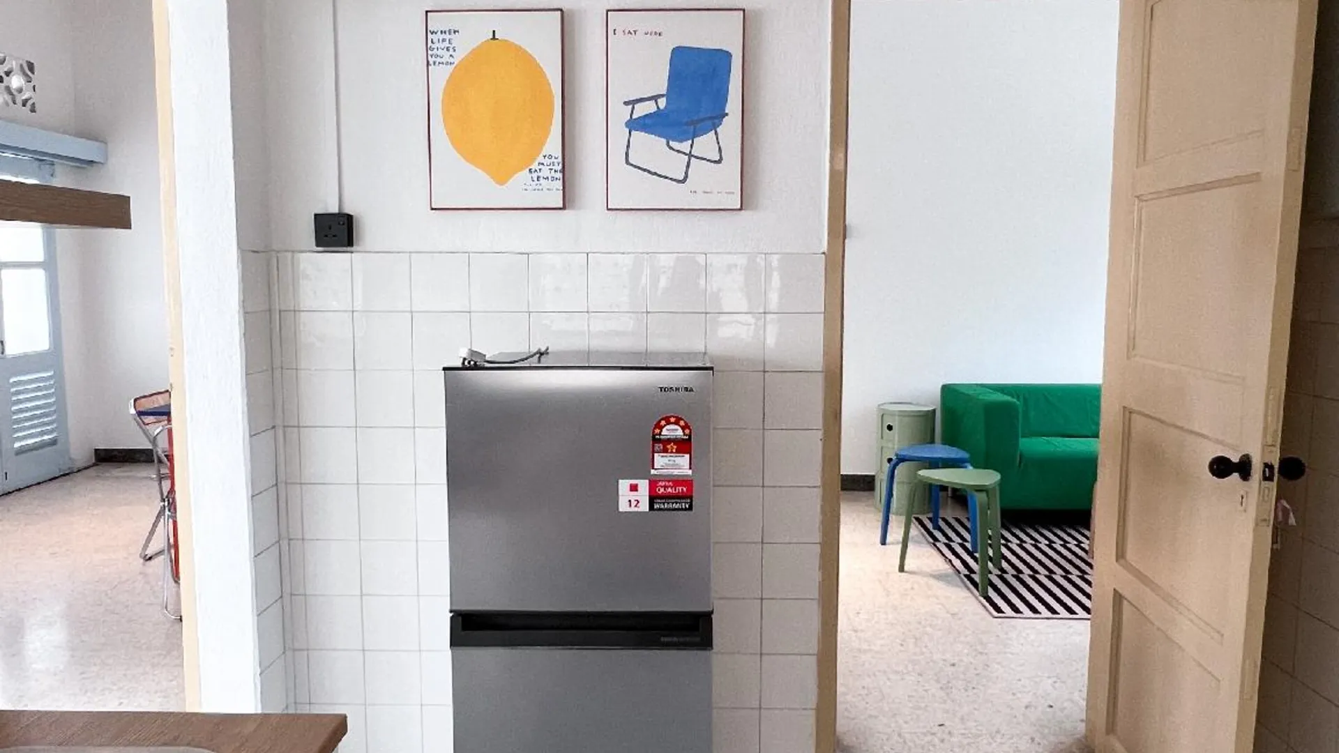 이포 타만 반다라야의 프라이빗 하우스 (126m², 침실 3개, 프라이빗 욕실 2개) 3성급 게스트하우스 레스토랑