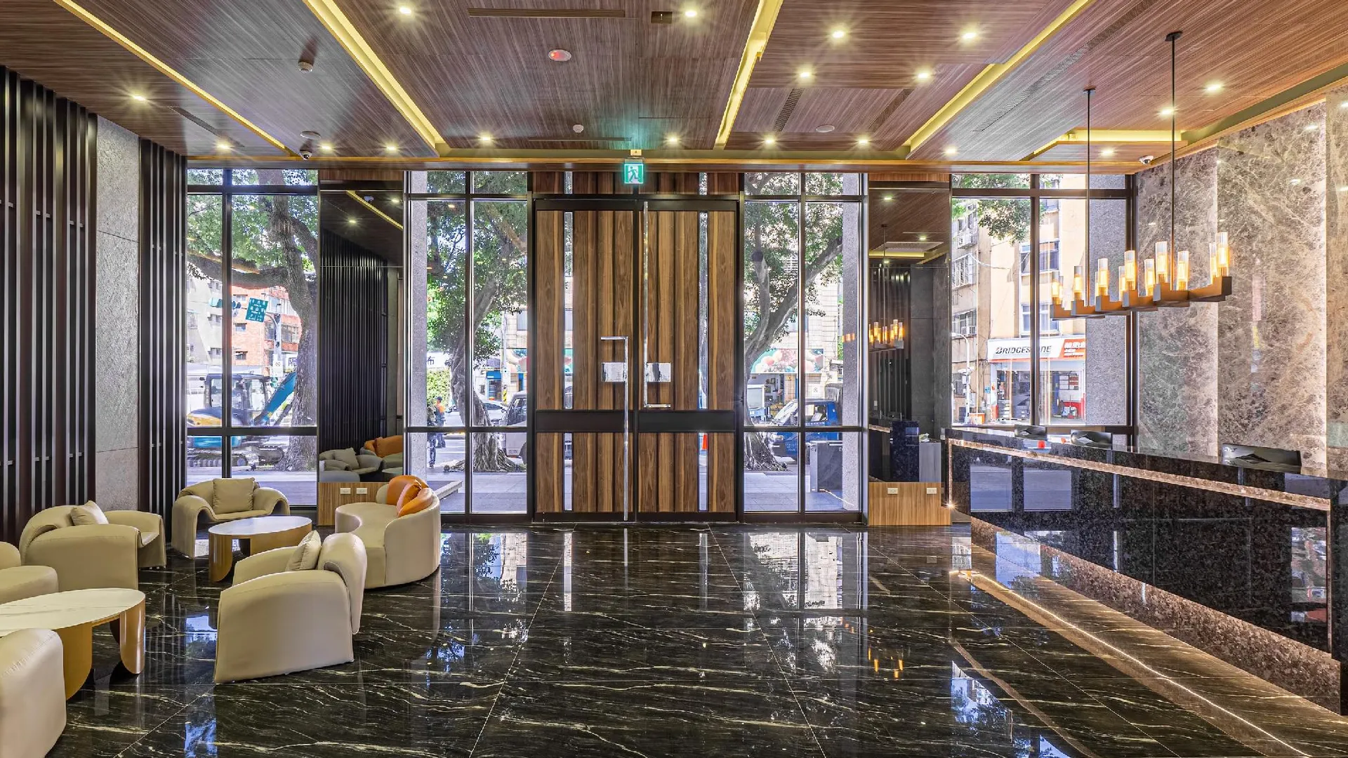 타이베이 OOD 호텔 타이베이 항저우 4성급 호텔 외관