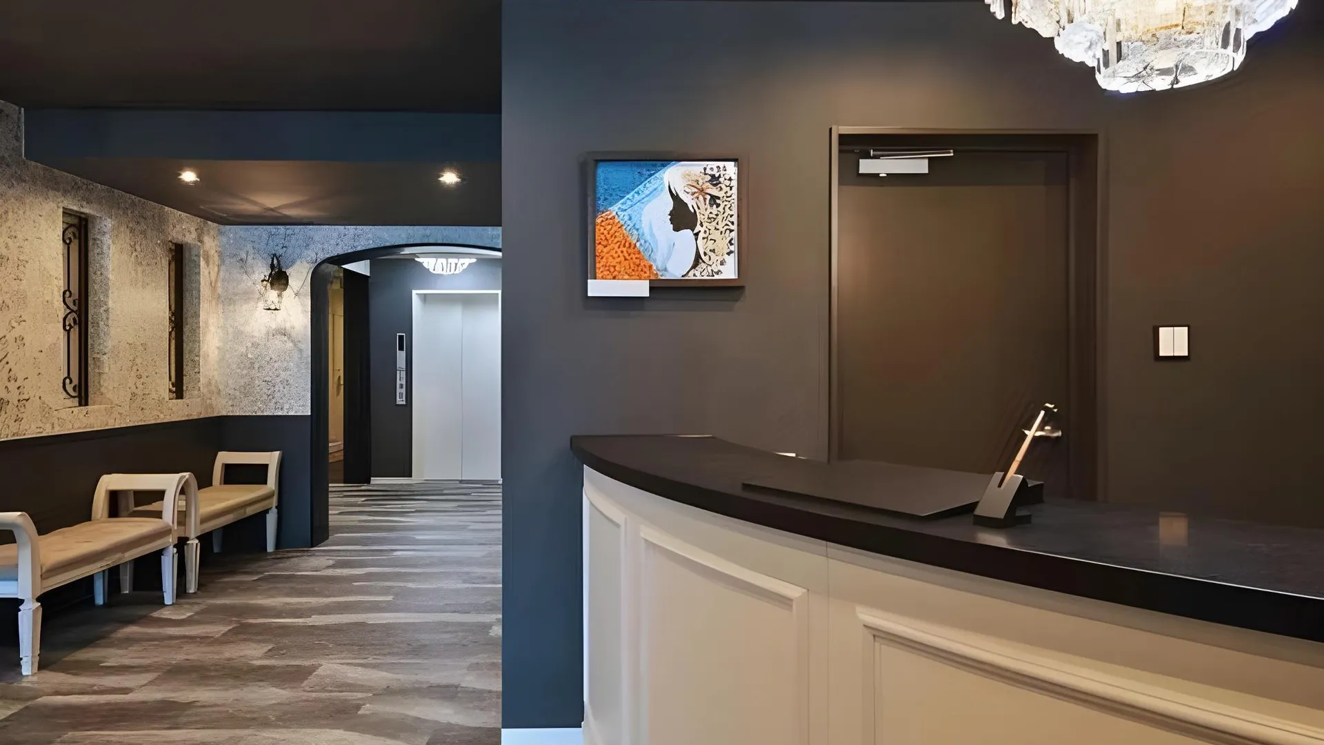 교토 프랑부아즈 교토 호텔 드 참 3성급 호텔 전망