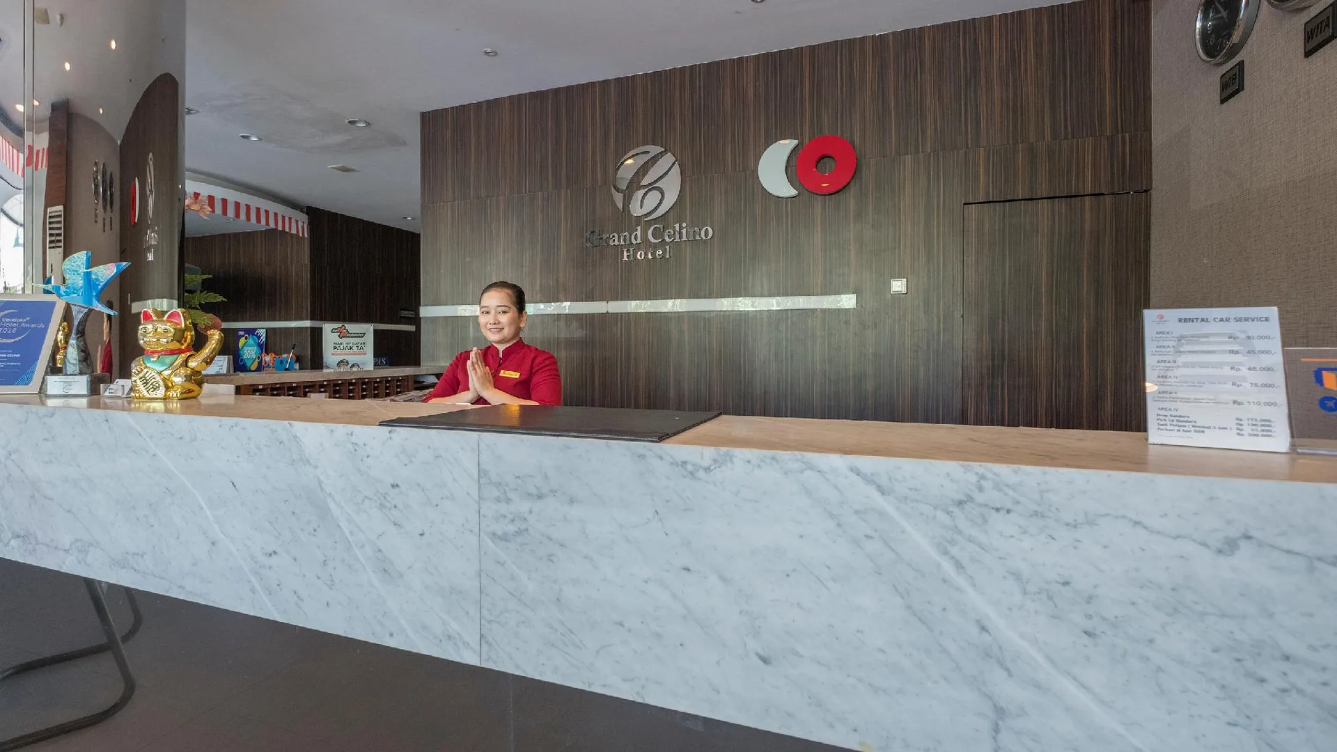 마카사르 Collection O 1279 Hotel Grand Celino Makassar 3성급 호텔 외관