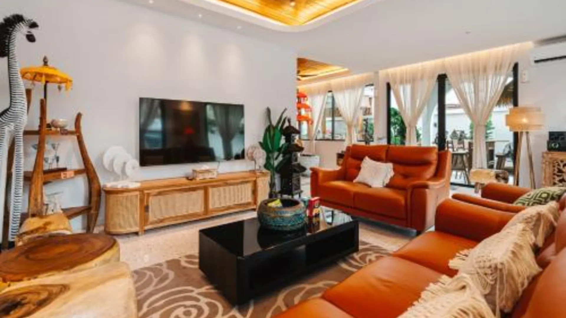 말라카 클레방의 빌라 (300m², 침실 5개, 프라이빗 욕실 6개) 4성급 게스트하우스 로비