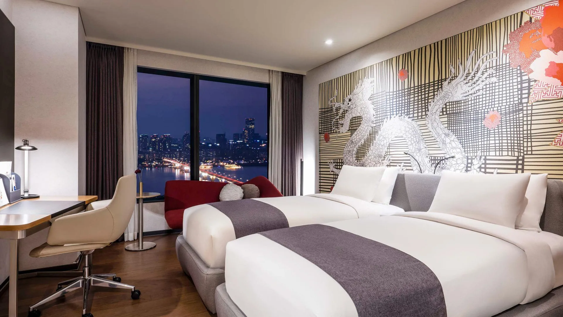 서울 노보텔 앰배서더 서울 용산 4성급 호텔 객실