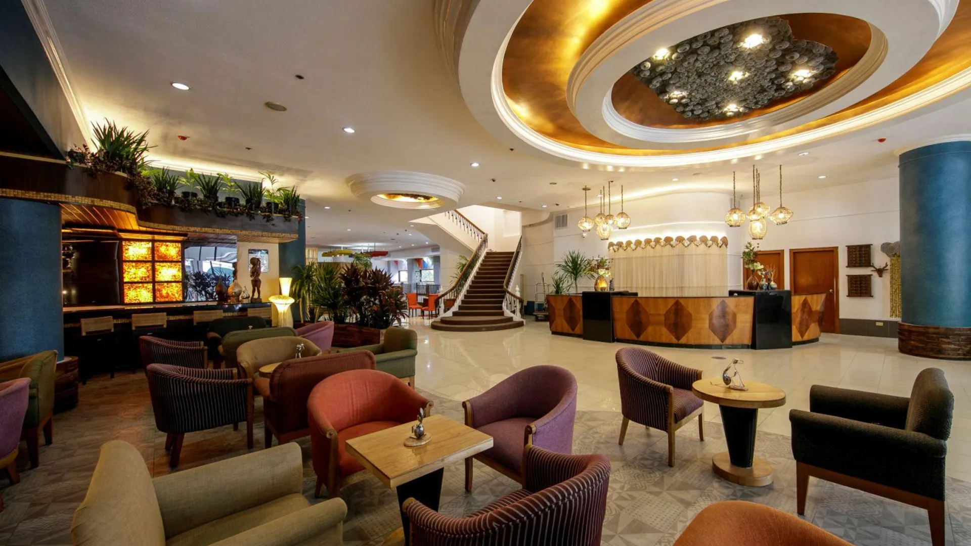 세부 더 벨라비스타 호텔 3성급 호텔 로비
