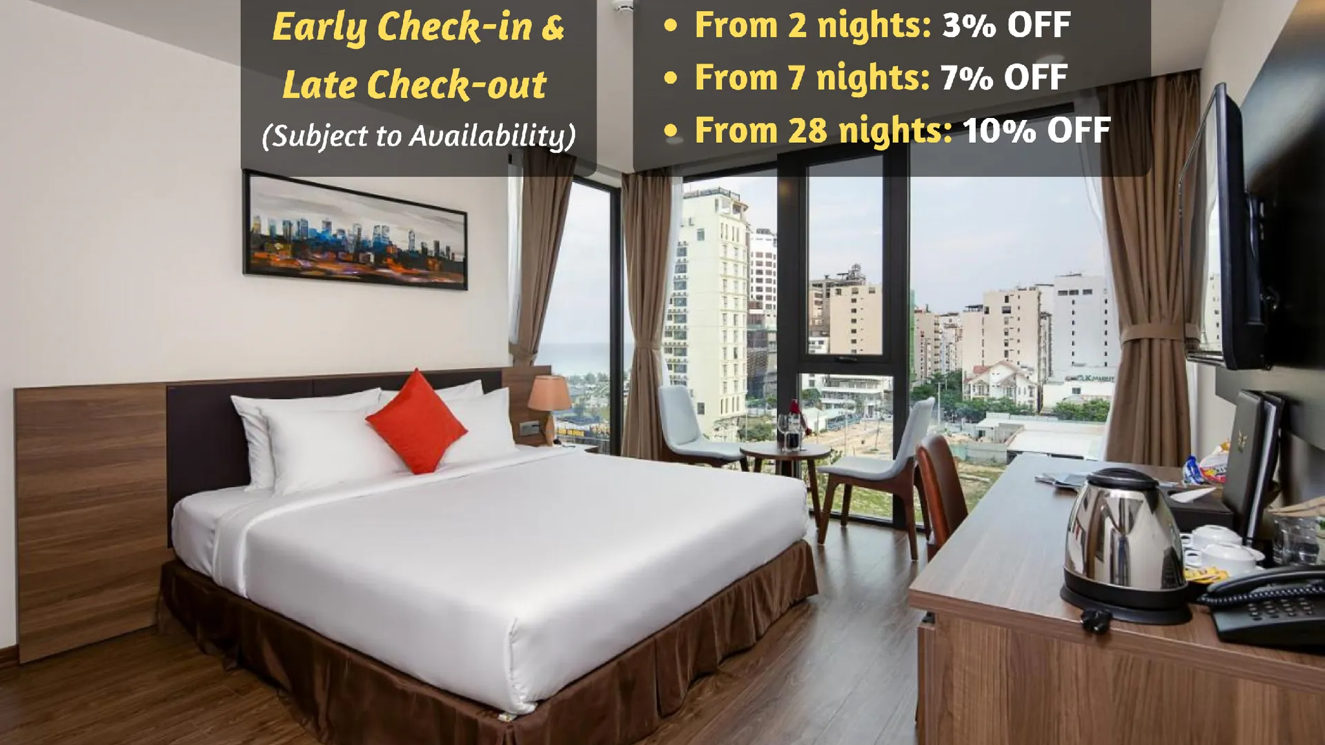 다낭 아문라 오션 호텔 3성급 호텔 객실