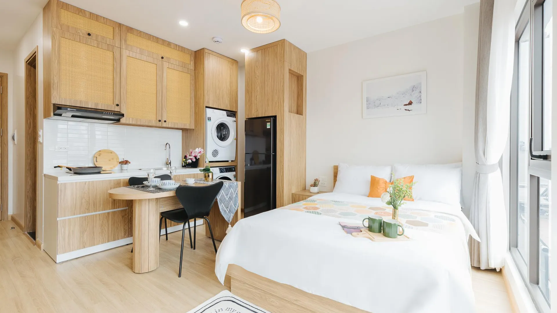 하노이 미르셀라 어반 스튜디오 4성급 호텔 객실