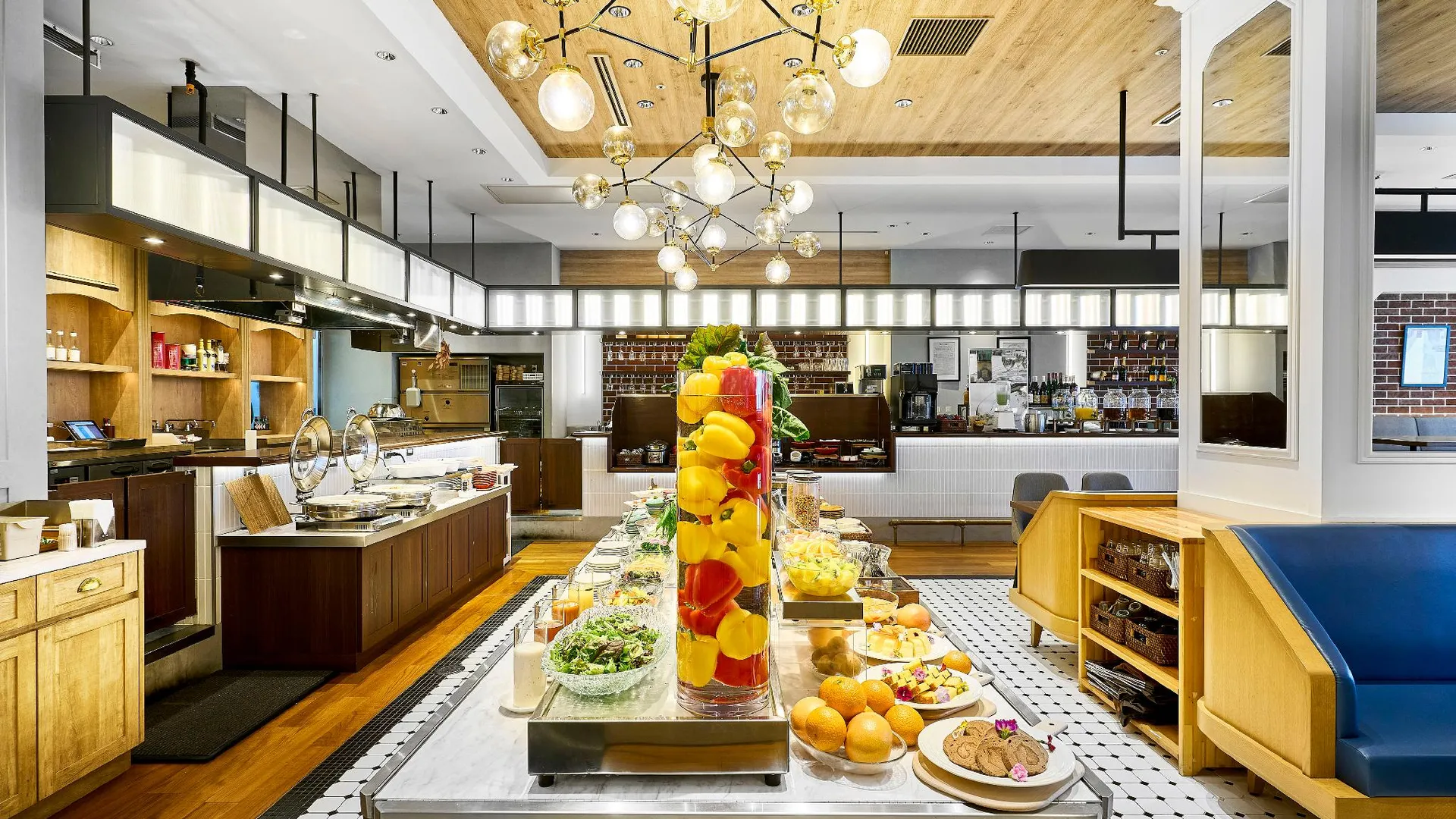 후쿠오카 다이와 로이넷 호텔 하카타 레이센 프리미어 4성급 호텔 로비