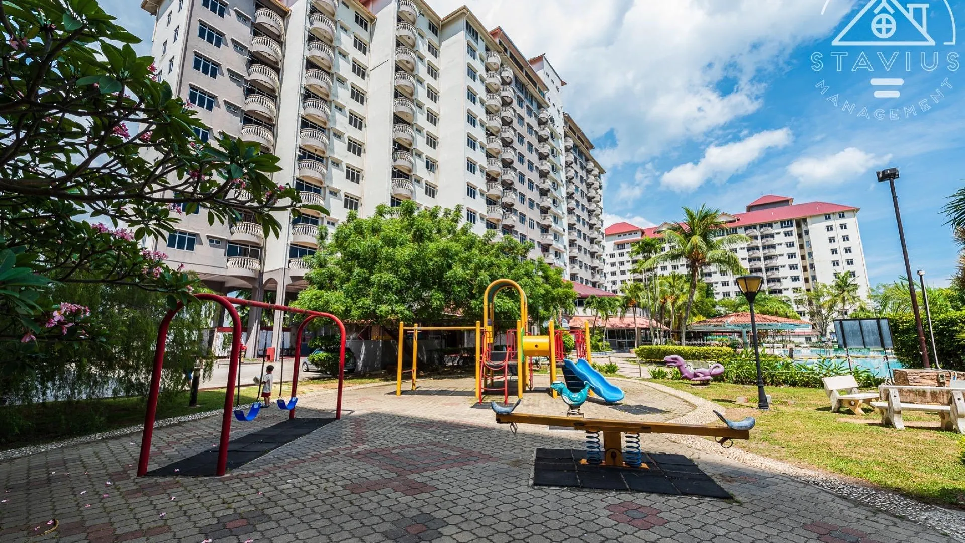 포트 딕슨 타만 탄중의 아파트먼트 (63m², 침실 2개, 프라이빗 욕실 1개) 4성급 게스트하우스 수영장