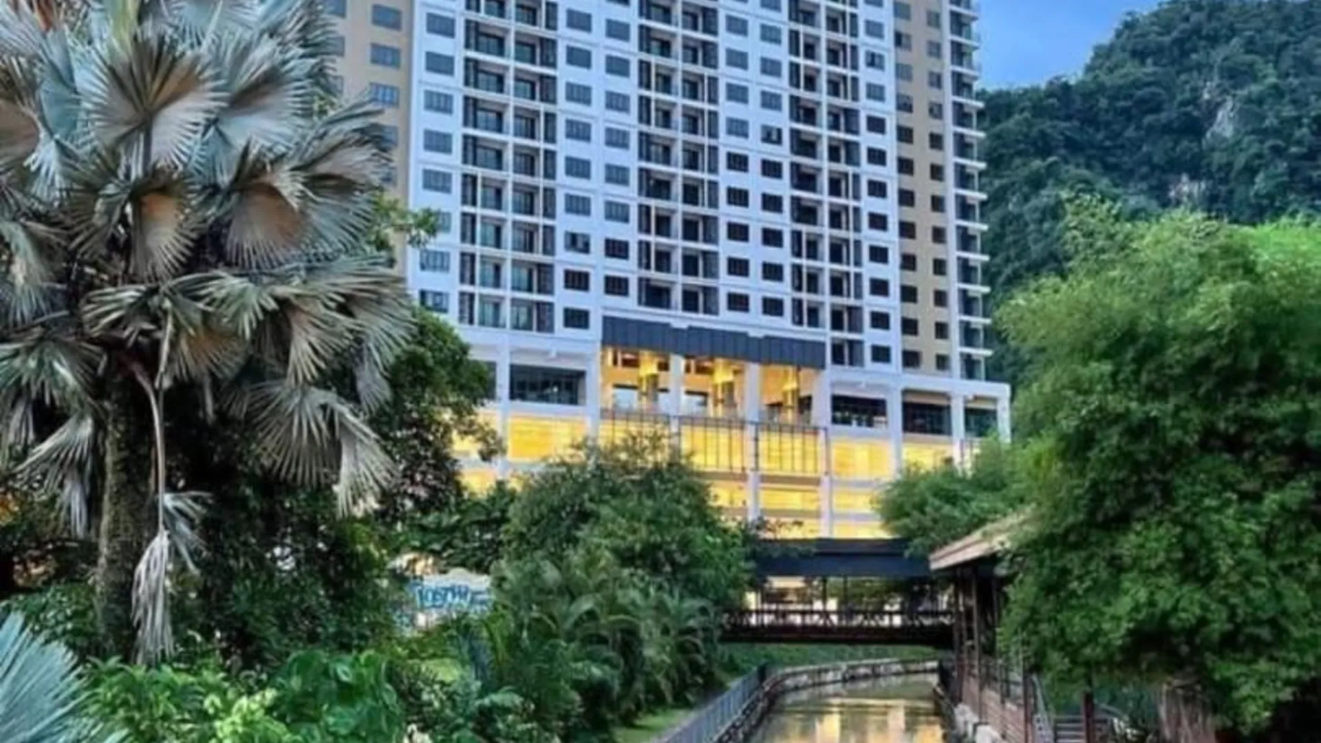 이포 Hotspring 2 Room Premium 1510 Suite Sunway Onsen 3성급 게스트하우스 수영장