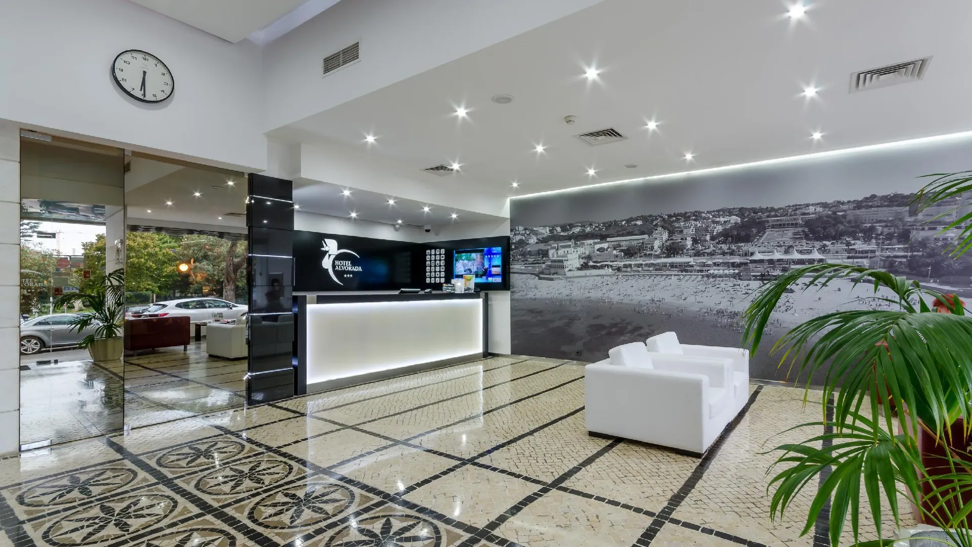 카스카이스 호텔 알보라다 3성급 호텔 로비