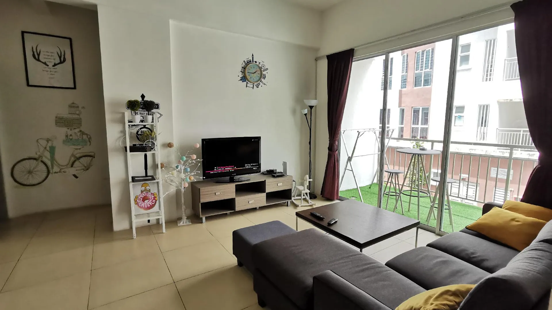 카메론 하일랜즈 타나 라타의 아파트먼트 (128m², 침실 4개, 프라이빗 욕실 2개) 2성급 싱글룸 스위트룸