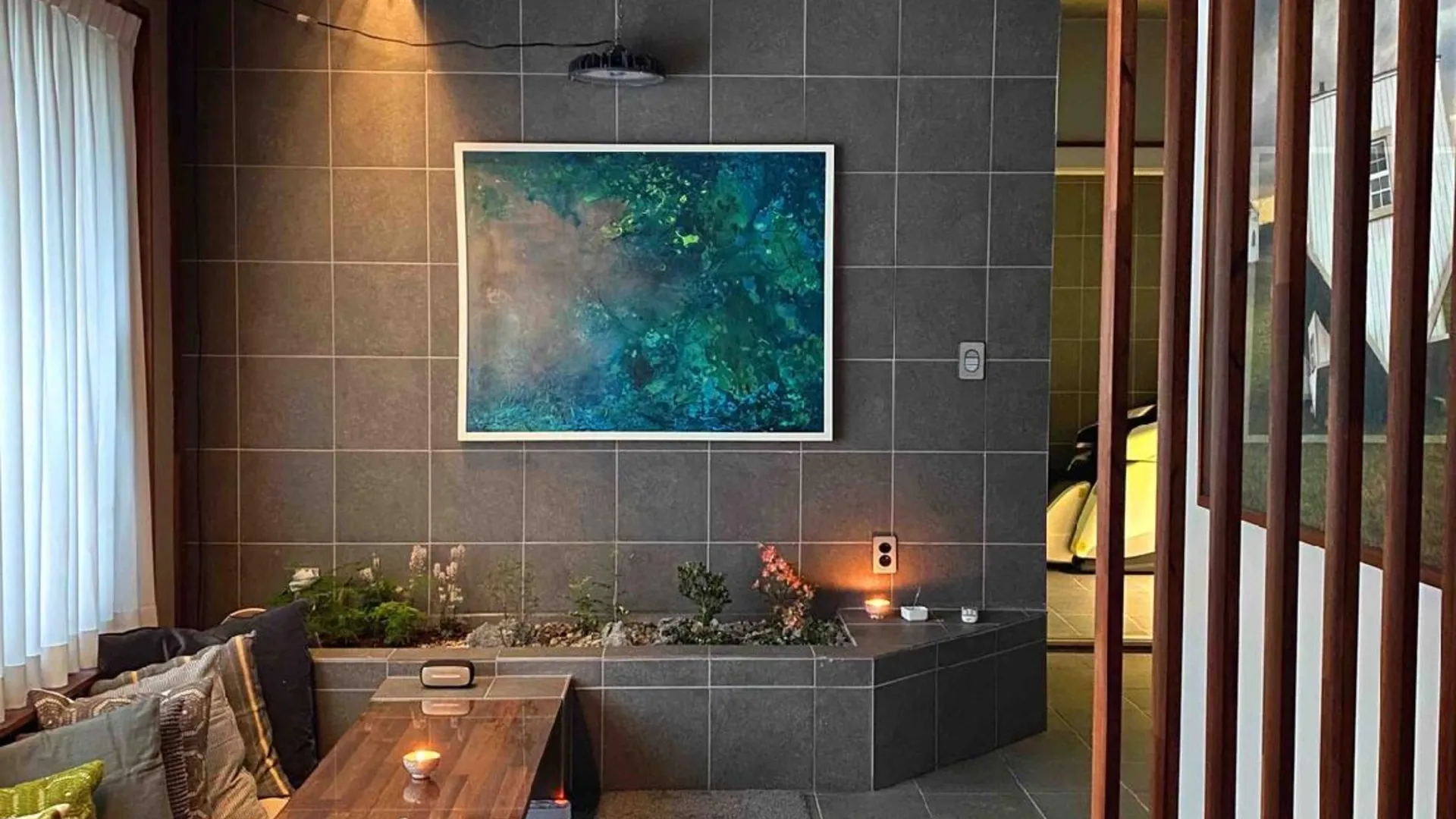 서울 광화문의 아파트먼트 (60m², 침실 2개, 프라이빗 욕실 1개) 4성급 게스트하우스 로비