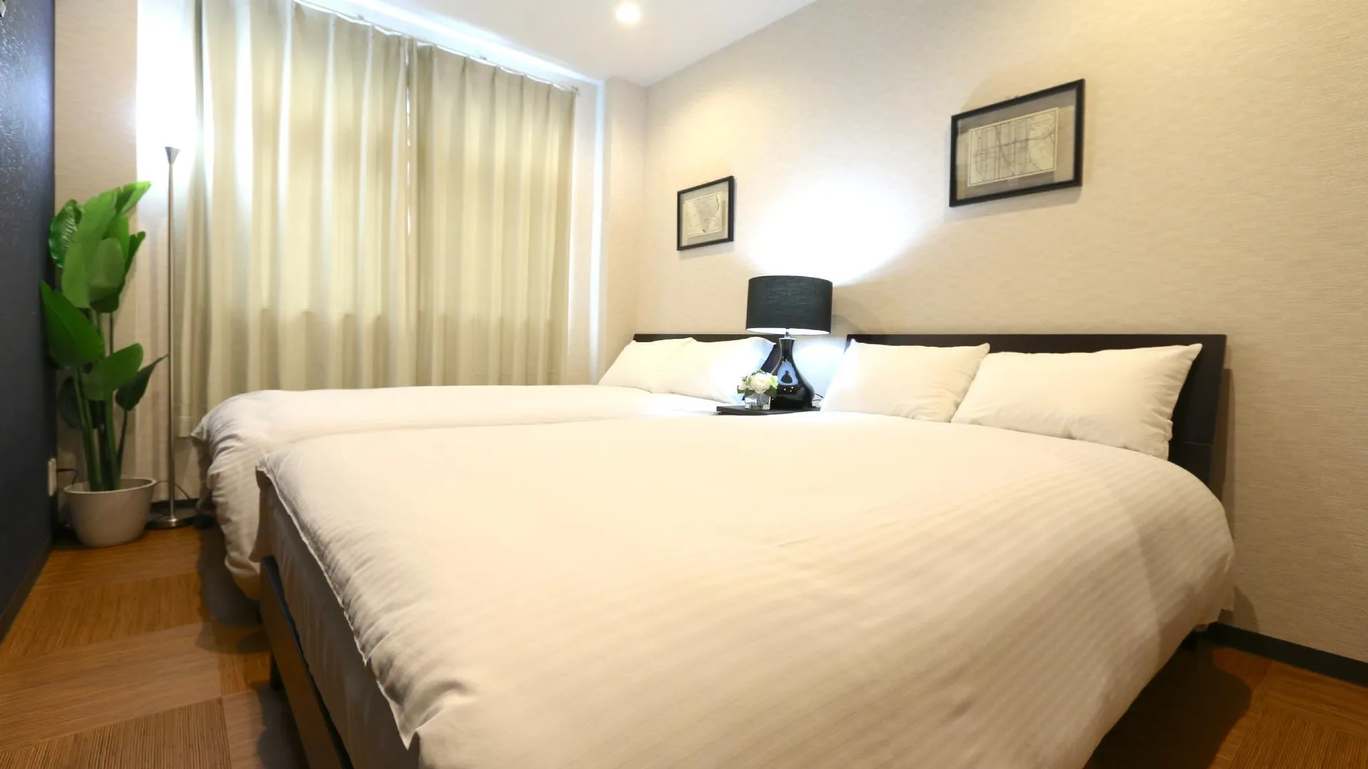 오사카 난바의 아파트먼트 (50m², 침실 2개, 프라이빗 욕실 1개) 3성급 싱글룸 스위트룸