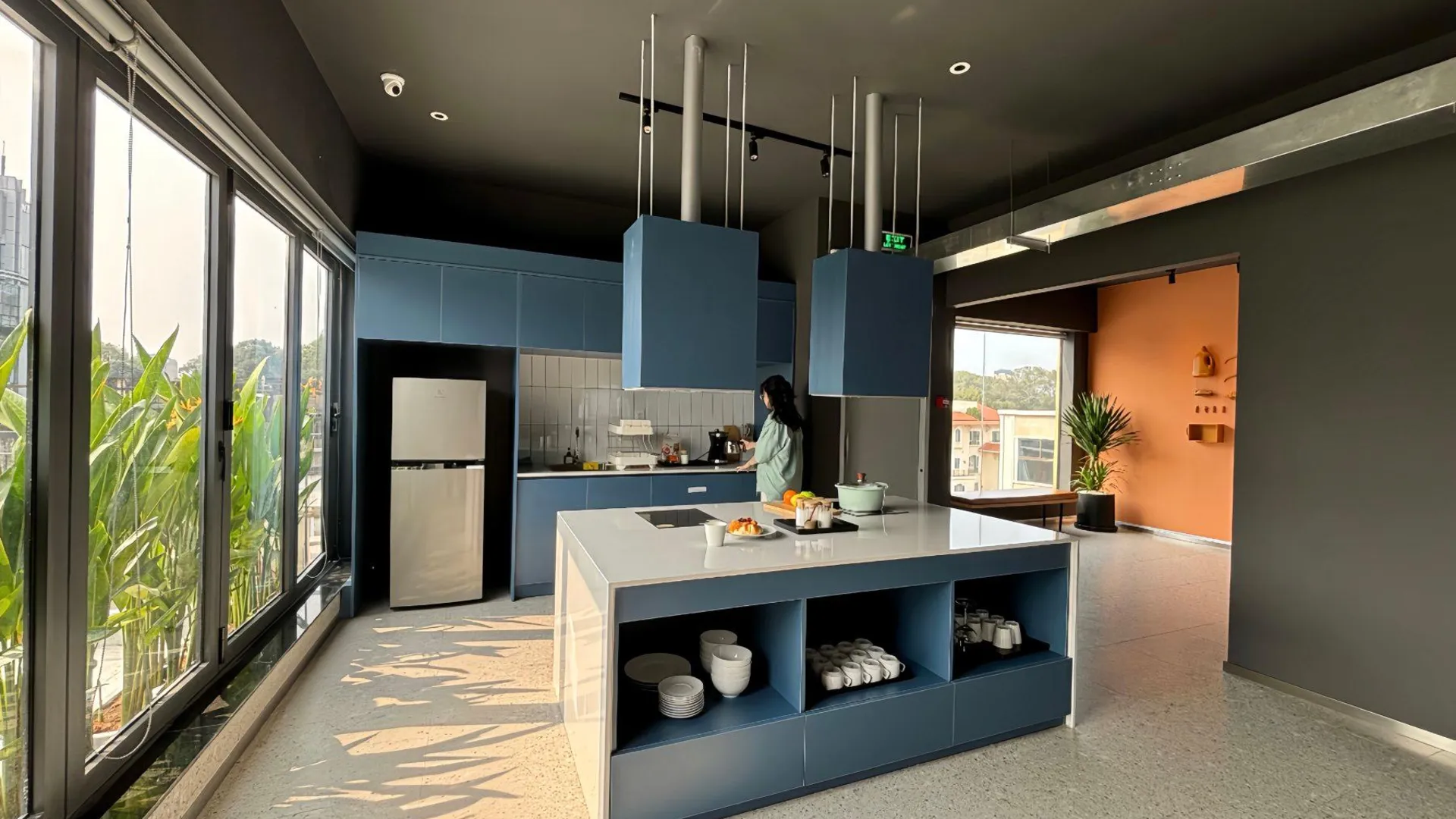 호치민 M 빌리지 호텔 리 투 쫑 3성급 호텔 전망