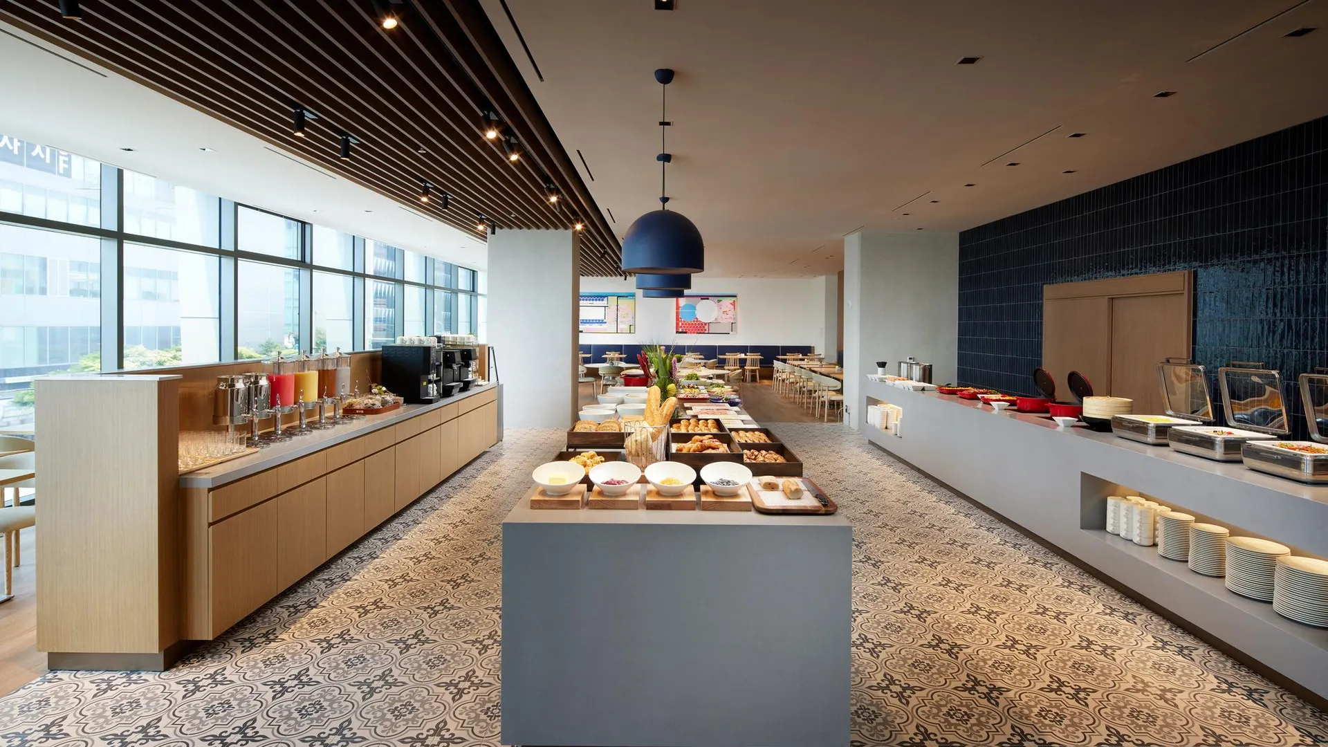 부산 L7 해운대 바이 롯데호텔 4성급 호텔 로비