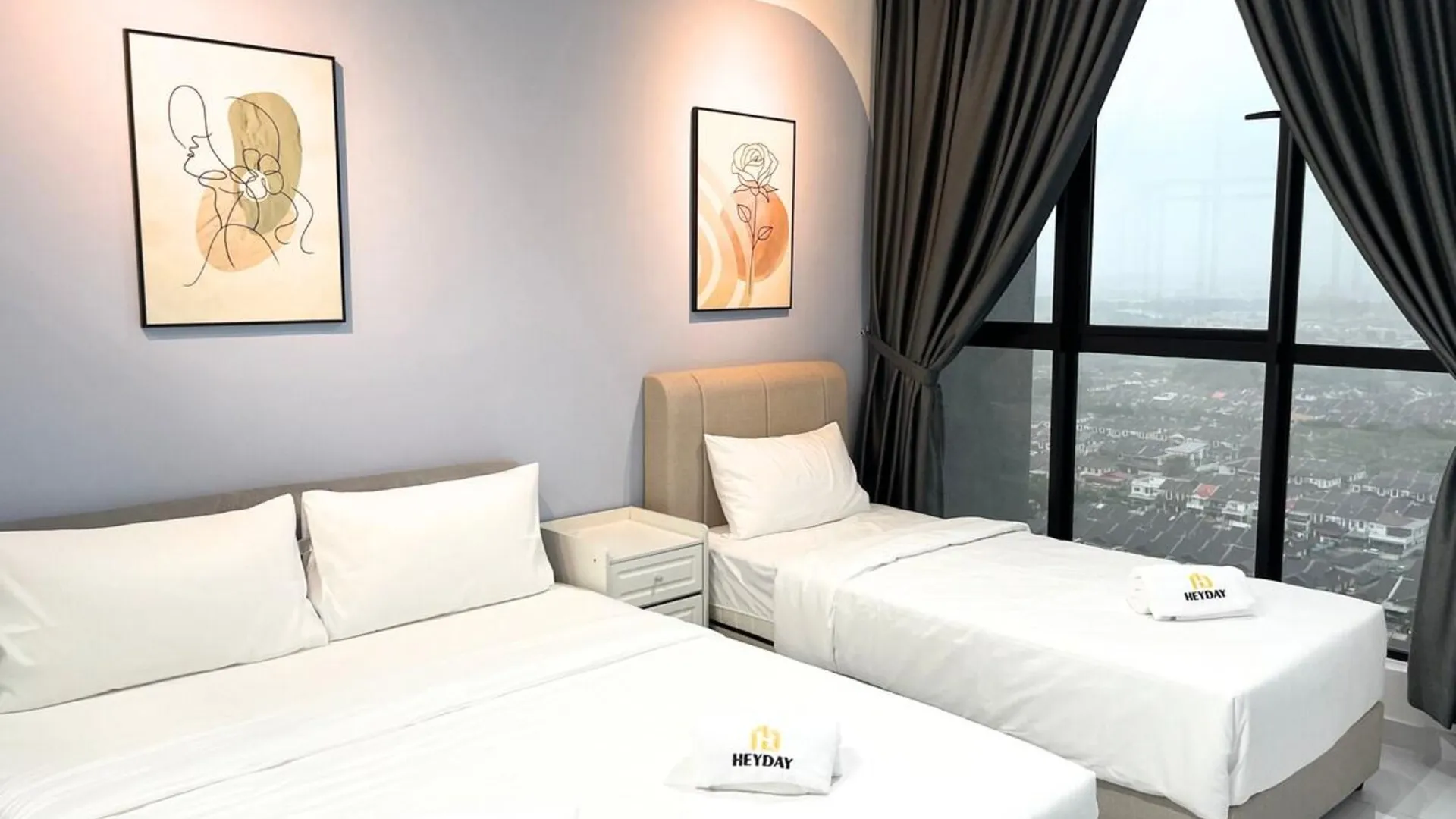 조호바루 / 조호르바루 스쿠다이의 프라이빗 하우스 (100m², 침실 1개, 프라이빗 욕실 1개) 2성급 싱글룸 스위트룸