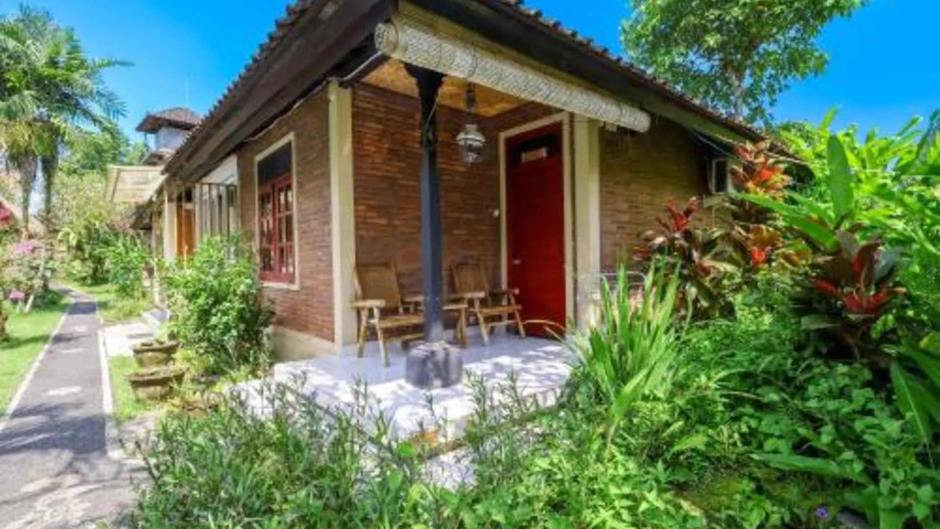 발리 리투하유 코티지 가든 5성급 호텔 전망