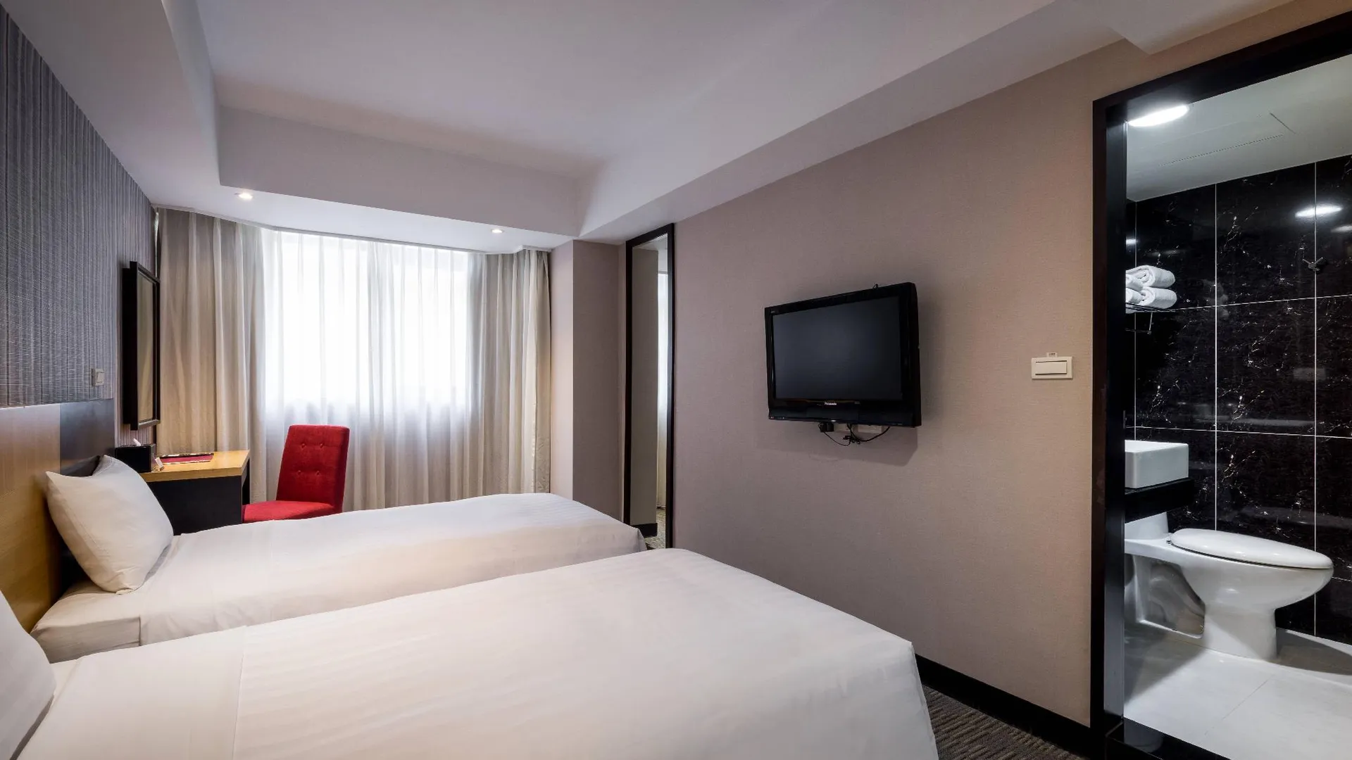 타이베이 호텔 B 3성급 호텔 전망