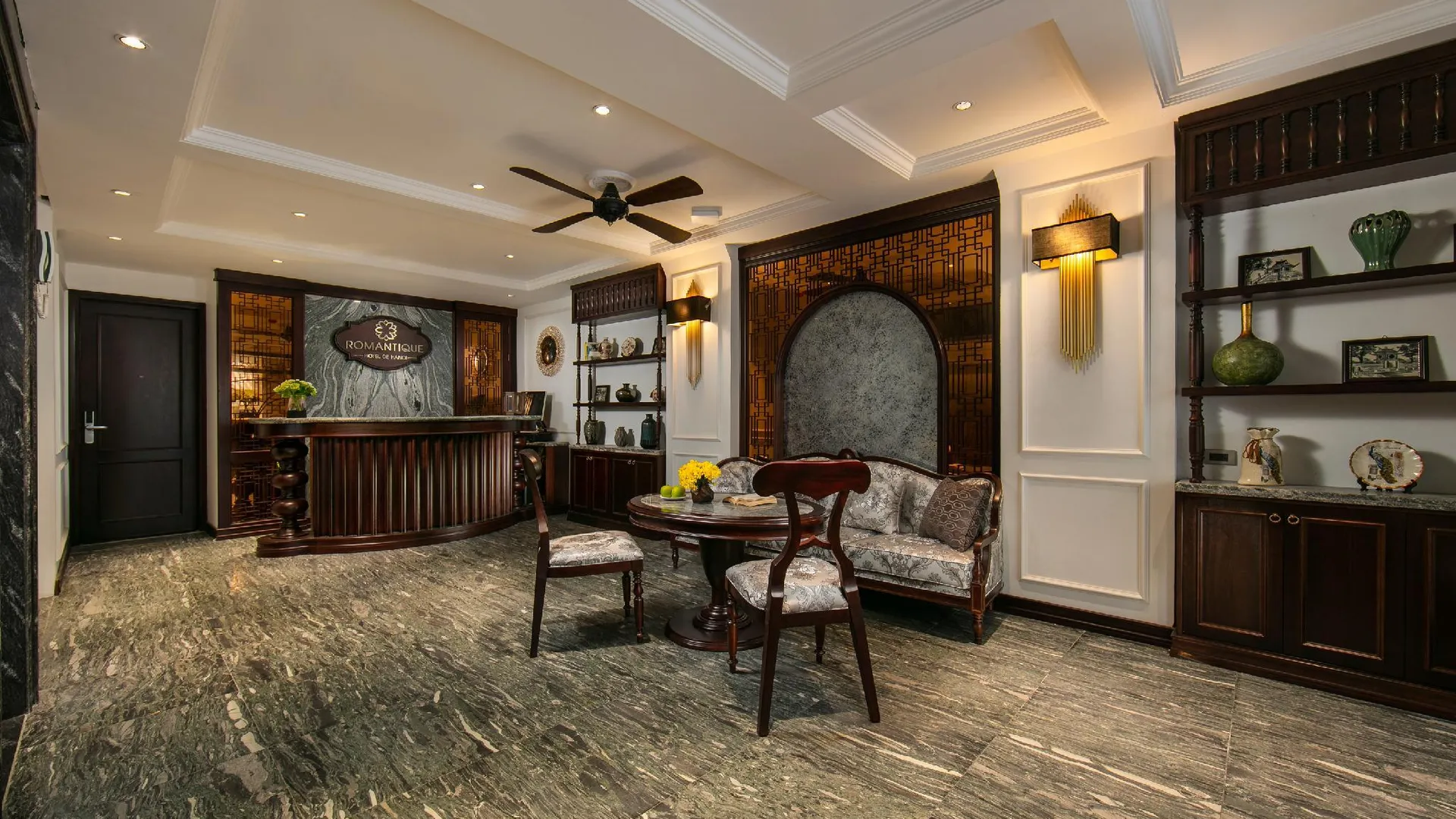 하노이 로맨티크 호텔 드 하노이 3성급 호텔 외관