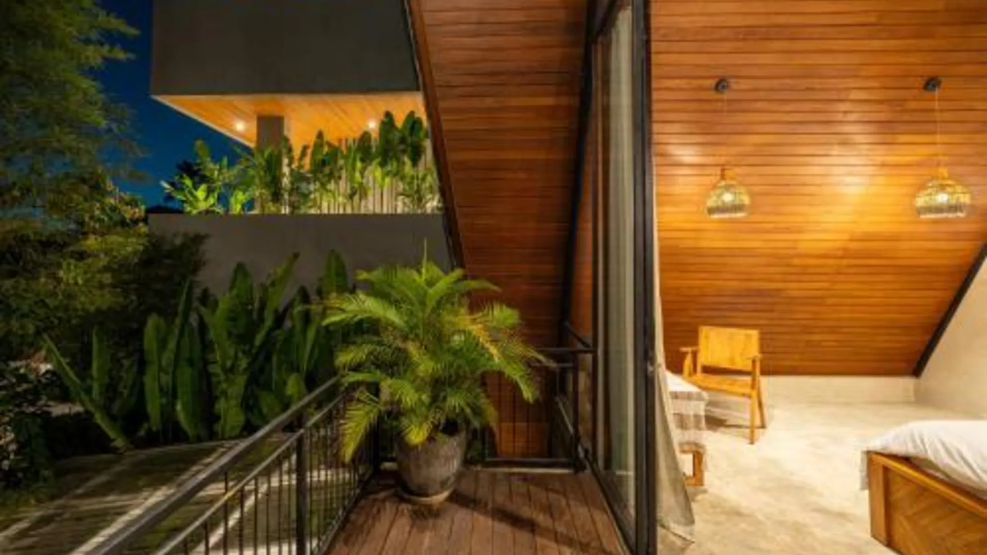 발리 짱구의 빌라 (100m², 침실 2개, 프라이빗 욕실 2개) 2성급 게스트하우스 로비