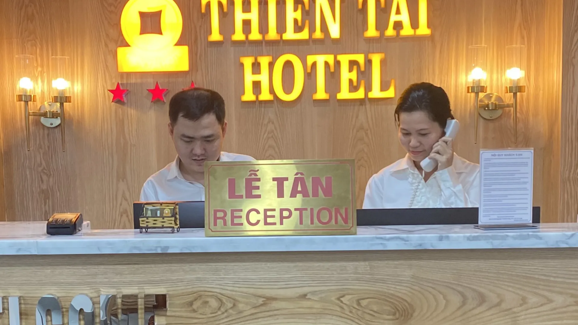 호치민 티엔 타이 호텔 3성급 호텔 수영장