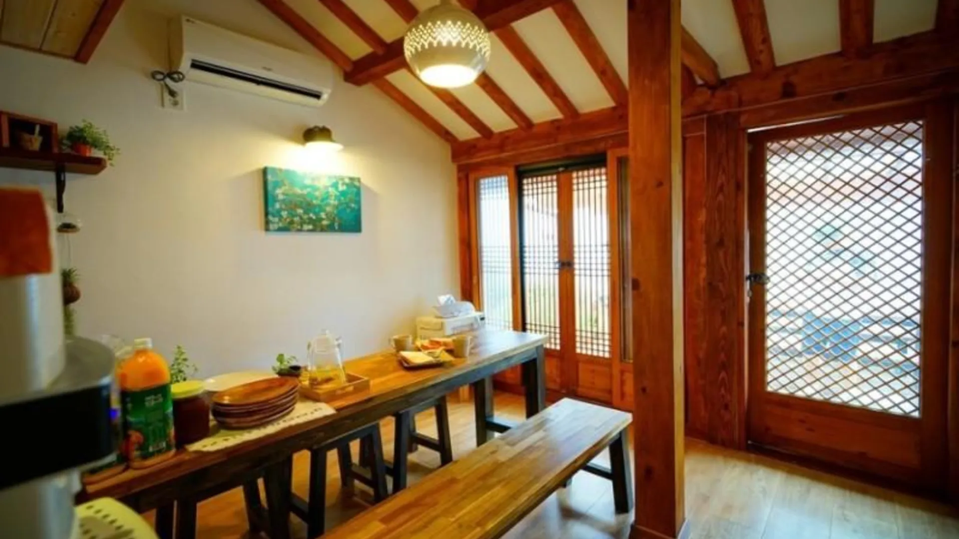 전주 전주 한옥마을하늘애한옥펜션 1성급 게스트하우스 레스토랑