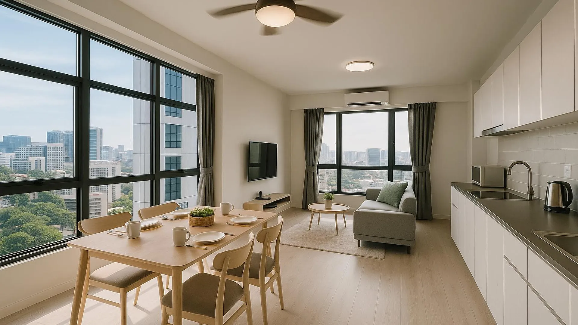 코타키나발루 제슬턴 키 레스트모어 씨뷰 코너 5성급 호텔 로비