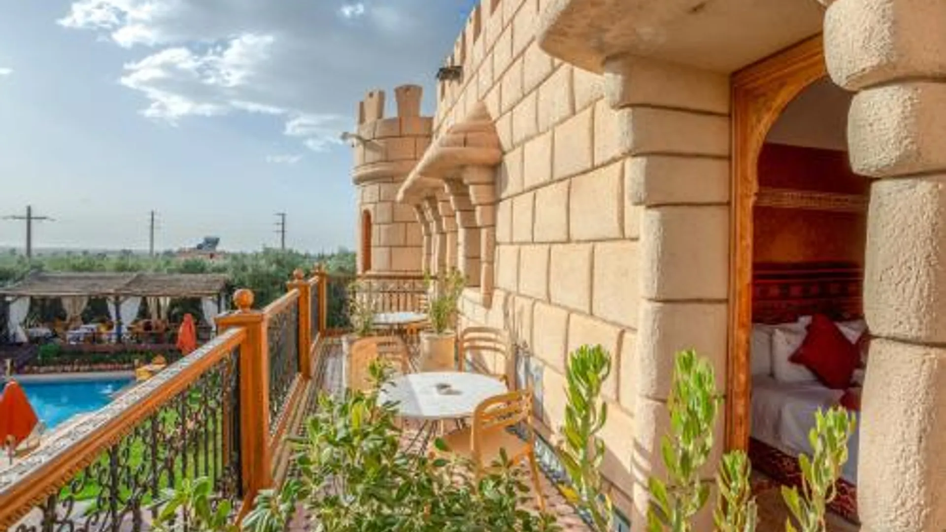 아그마트 Atlas Castle Marrakech 4성급 호텔 로비